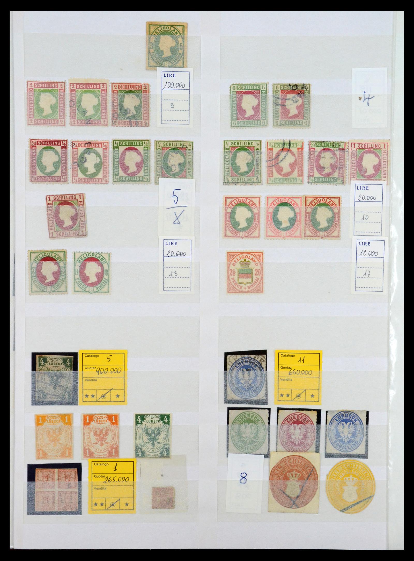 35135 020 - Postzegelverzameling 35135 Oud Duitse Staten en Duitse Rijk 1849-1923