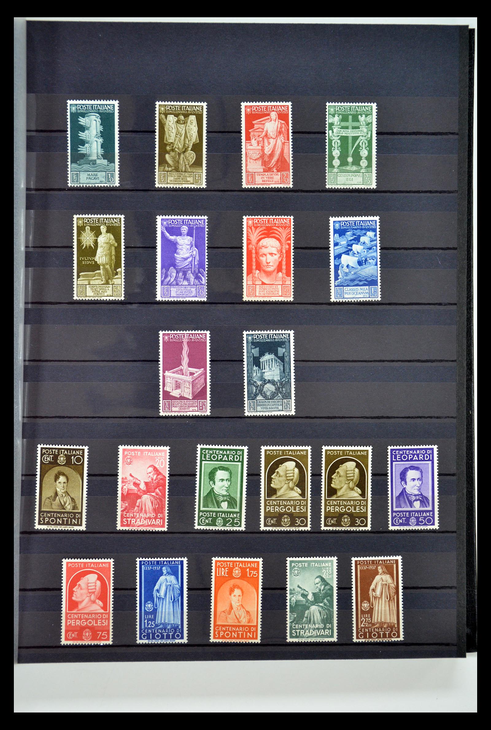 35136 007 - Postzegelverzameling 35136 Italië 1910-1941.
