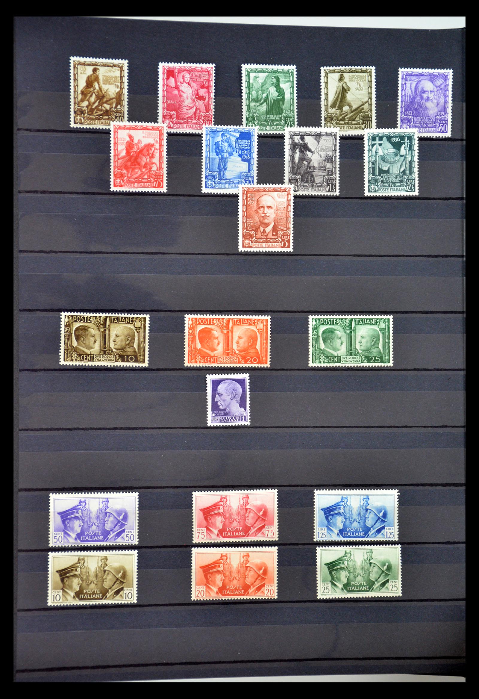 35136 008 - Postzegelverzameling 35136 Italië 1910-1941.