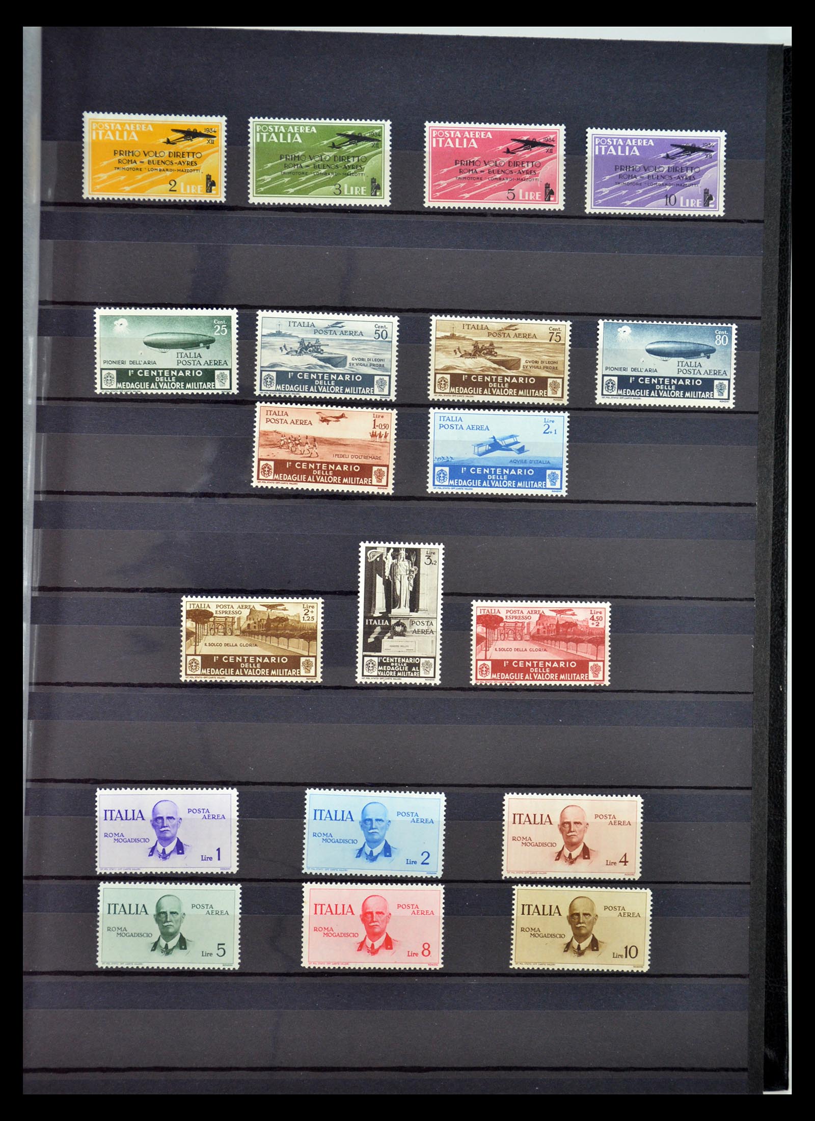 35136 011 - Postzegelverzameling 35136 Italië 1910-1941.