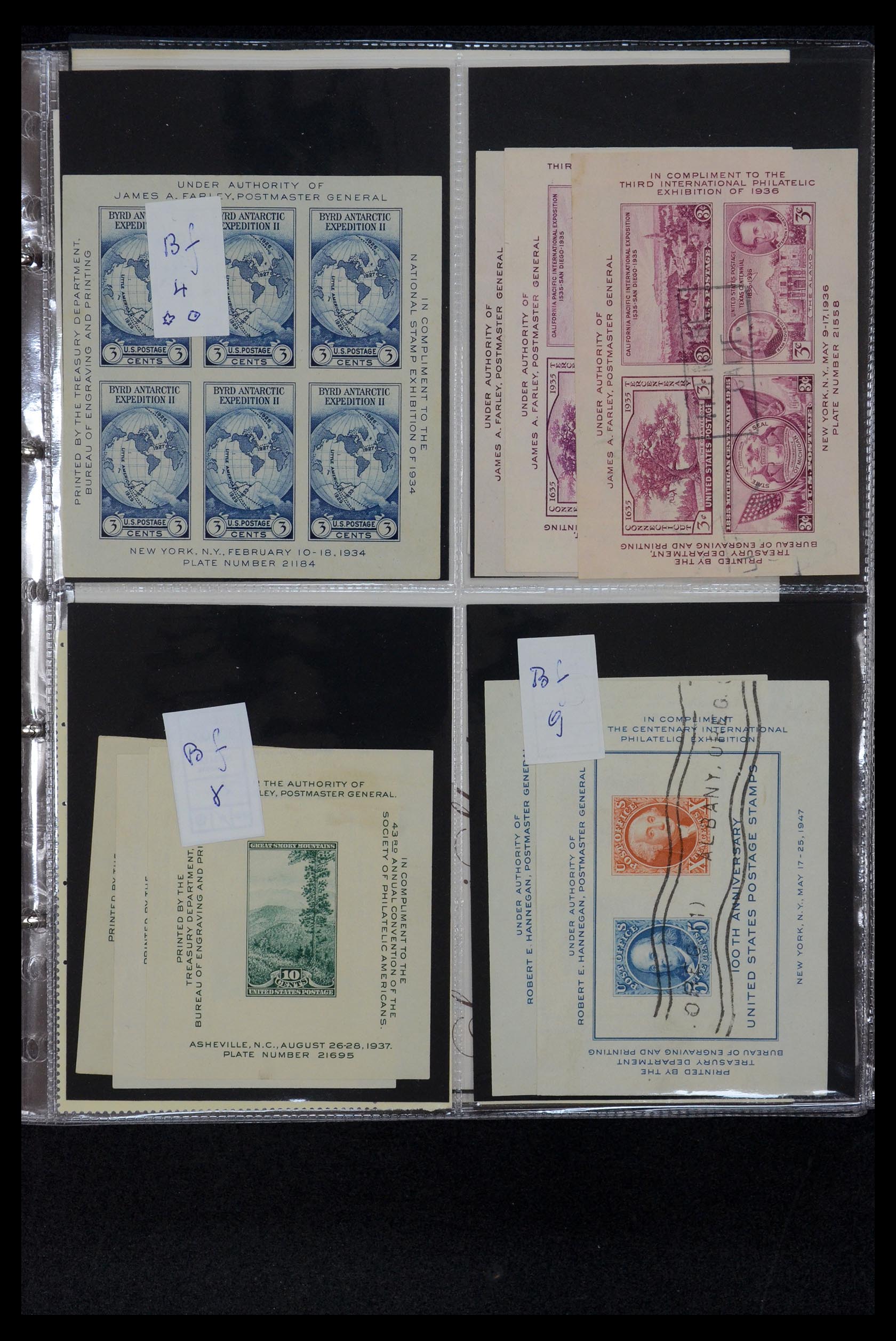 35137 003 - Postzegelverzameling 35137 USA 1960-1996.
