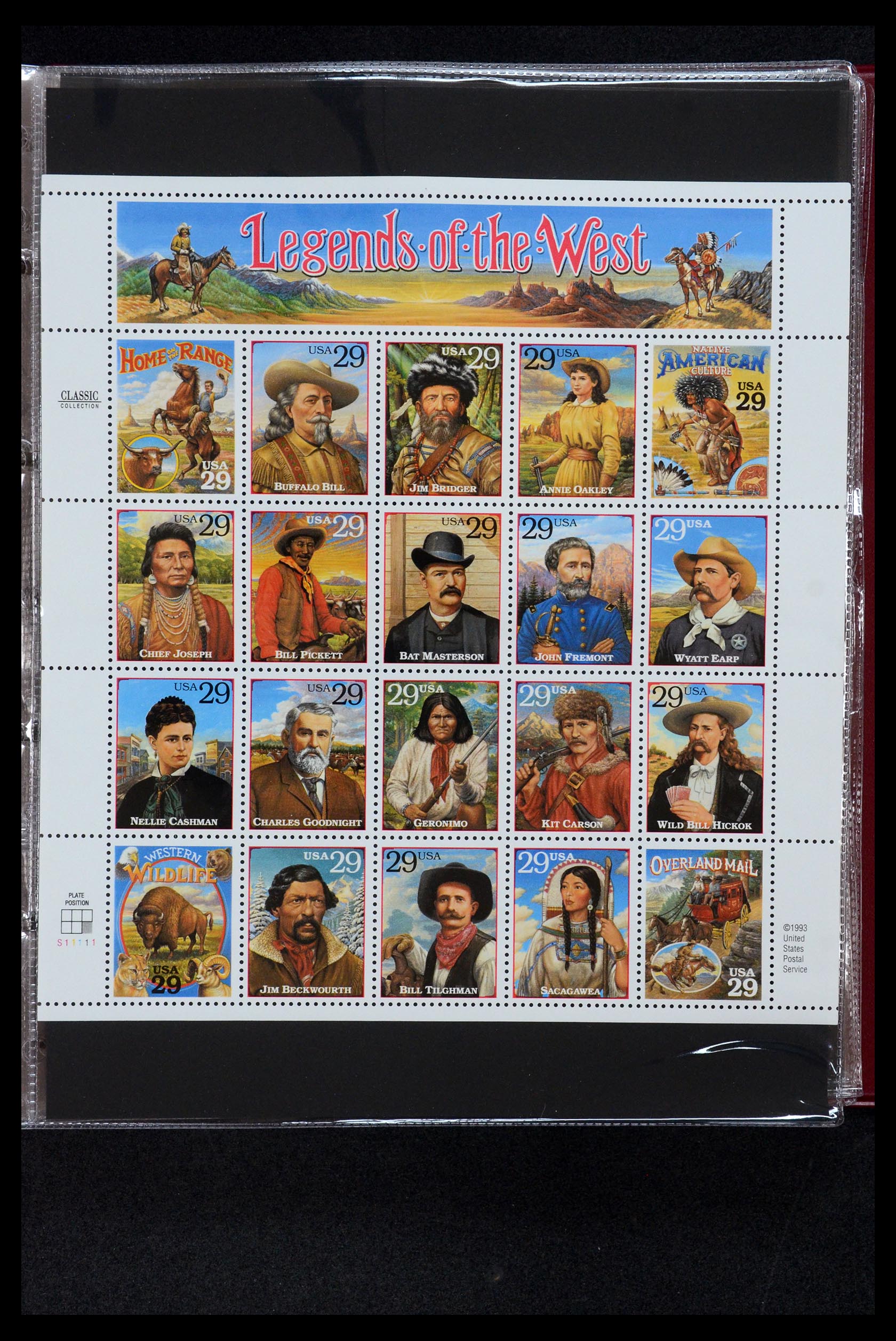 35137 012 - Postzegelverzameling 35137 USA 1960-1996.