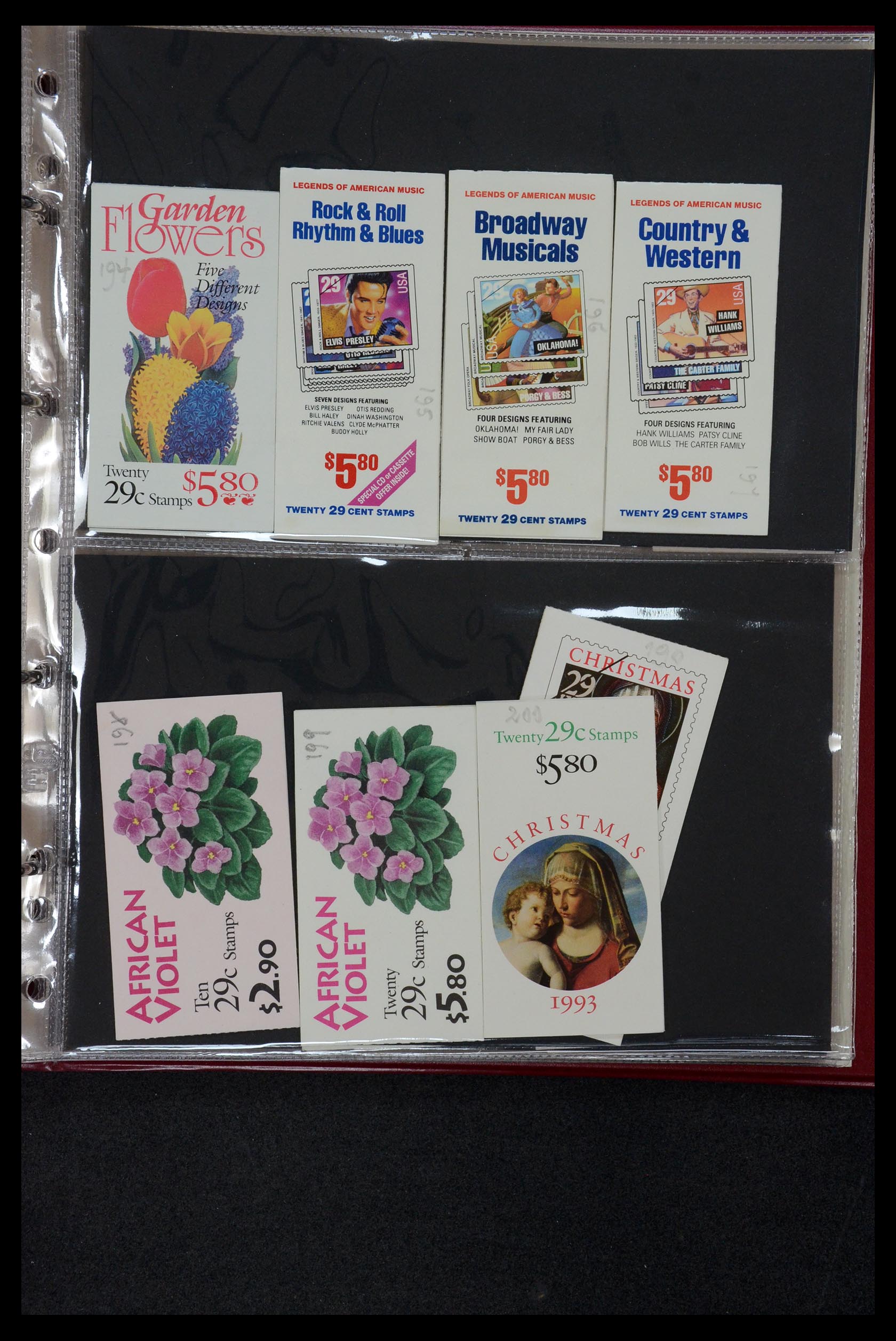 35137 024 - Stamp Collection 35137 USA 1960-1996.