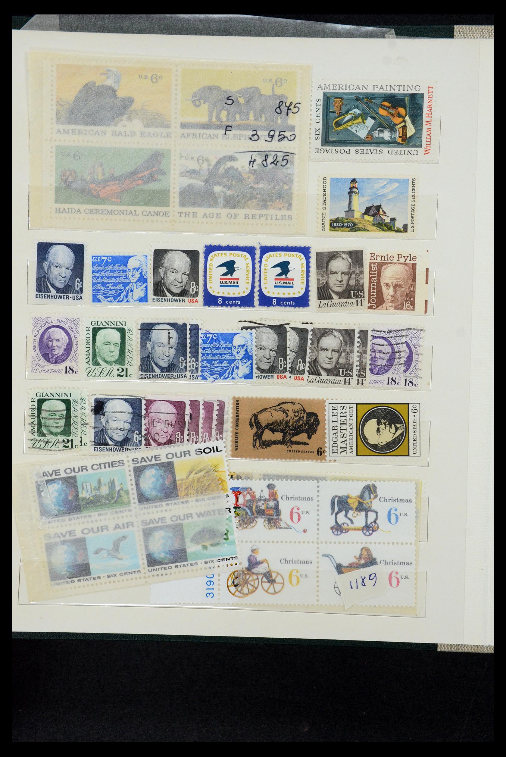 35137 029 - Stamp Collection 35137 USA 1960-1996.