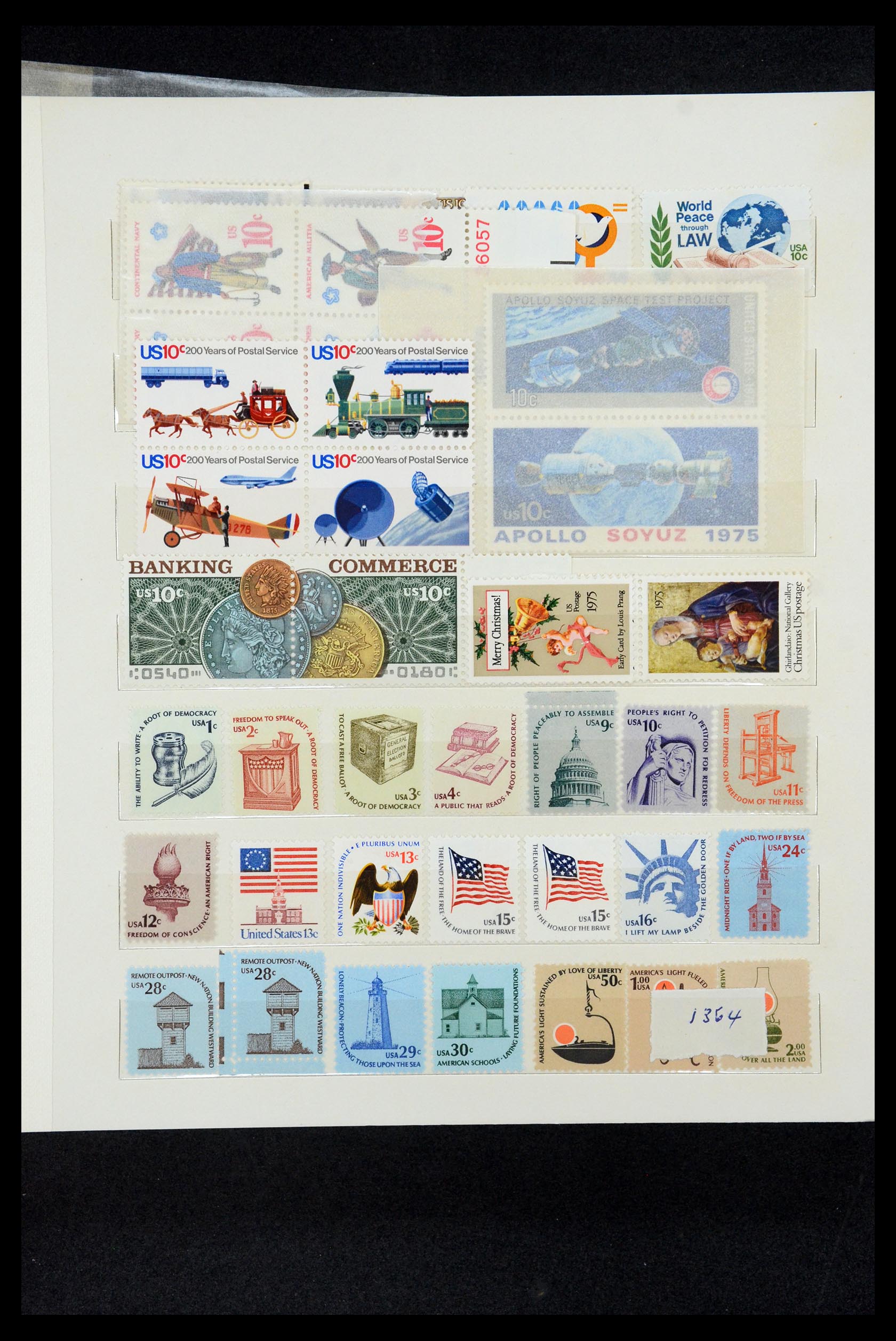 35137 035 - Stamp Collection 35137 USA 1960-1996.