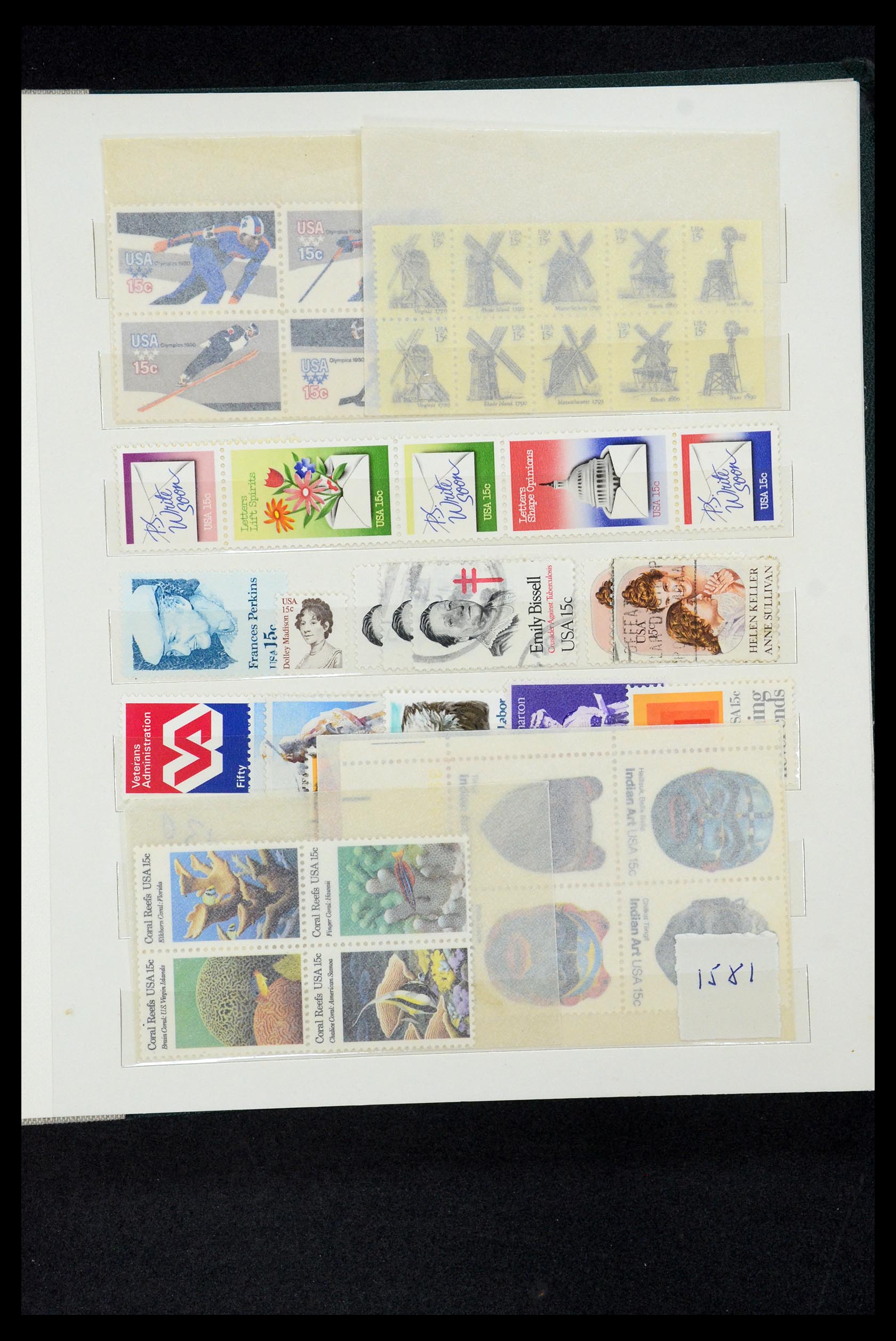 35137 041 - Postzegelverzameling 35137 USA 1960-1996.