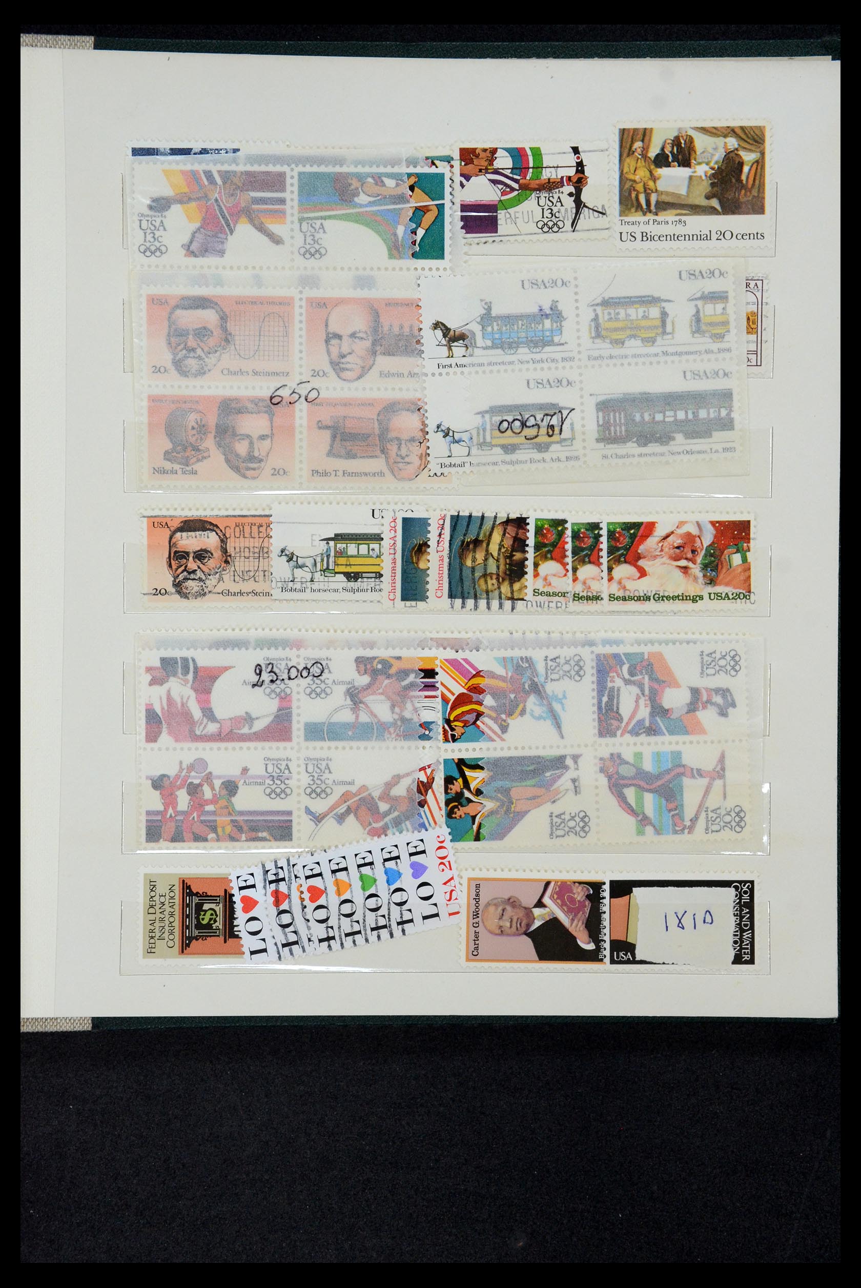35137 047 - Postzegelverzameling 35137 USA 1960-1996.