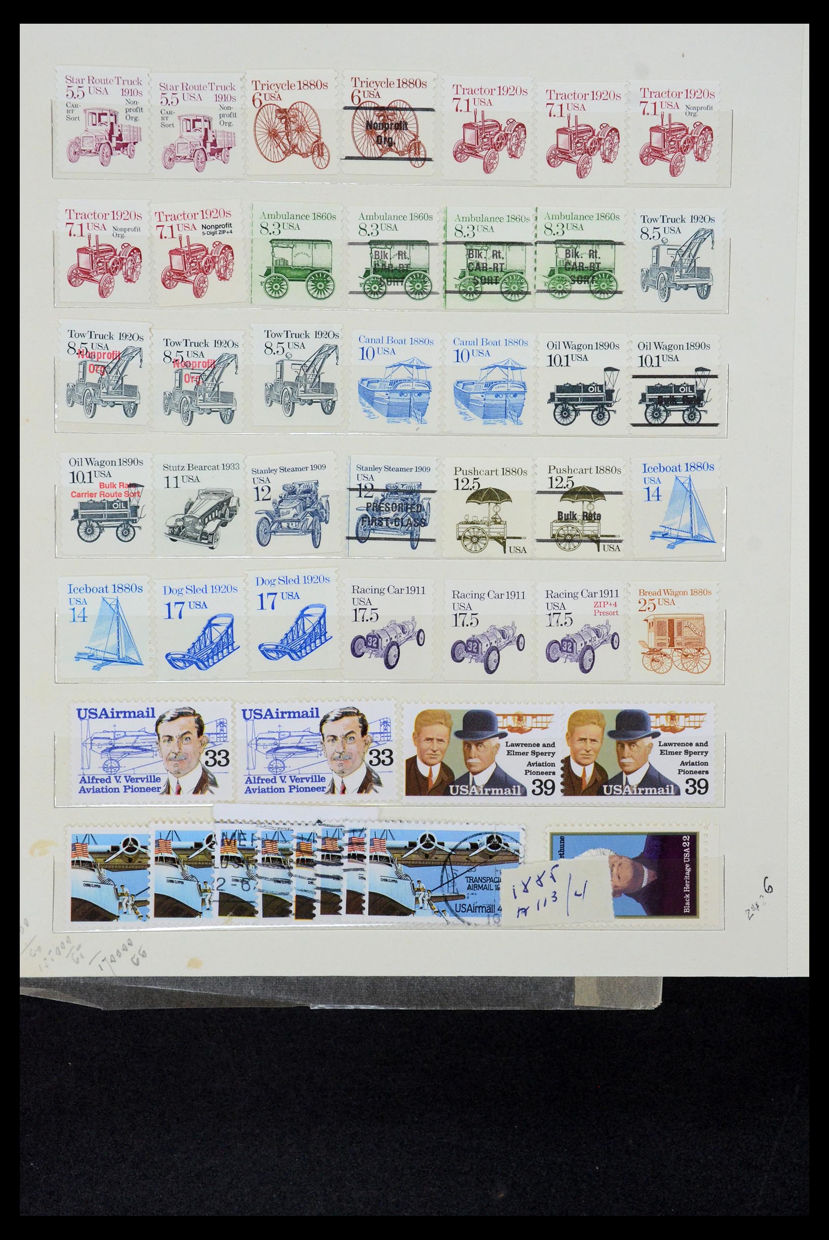 35137 050 - Stamp Collection 35137 USA 1960-1996.