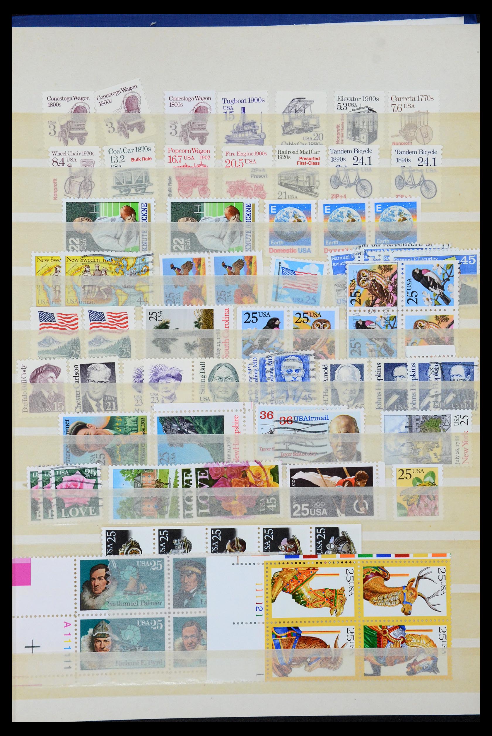 35137 055 - Postzegelverzameling 35137 USA 1960-1996.