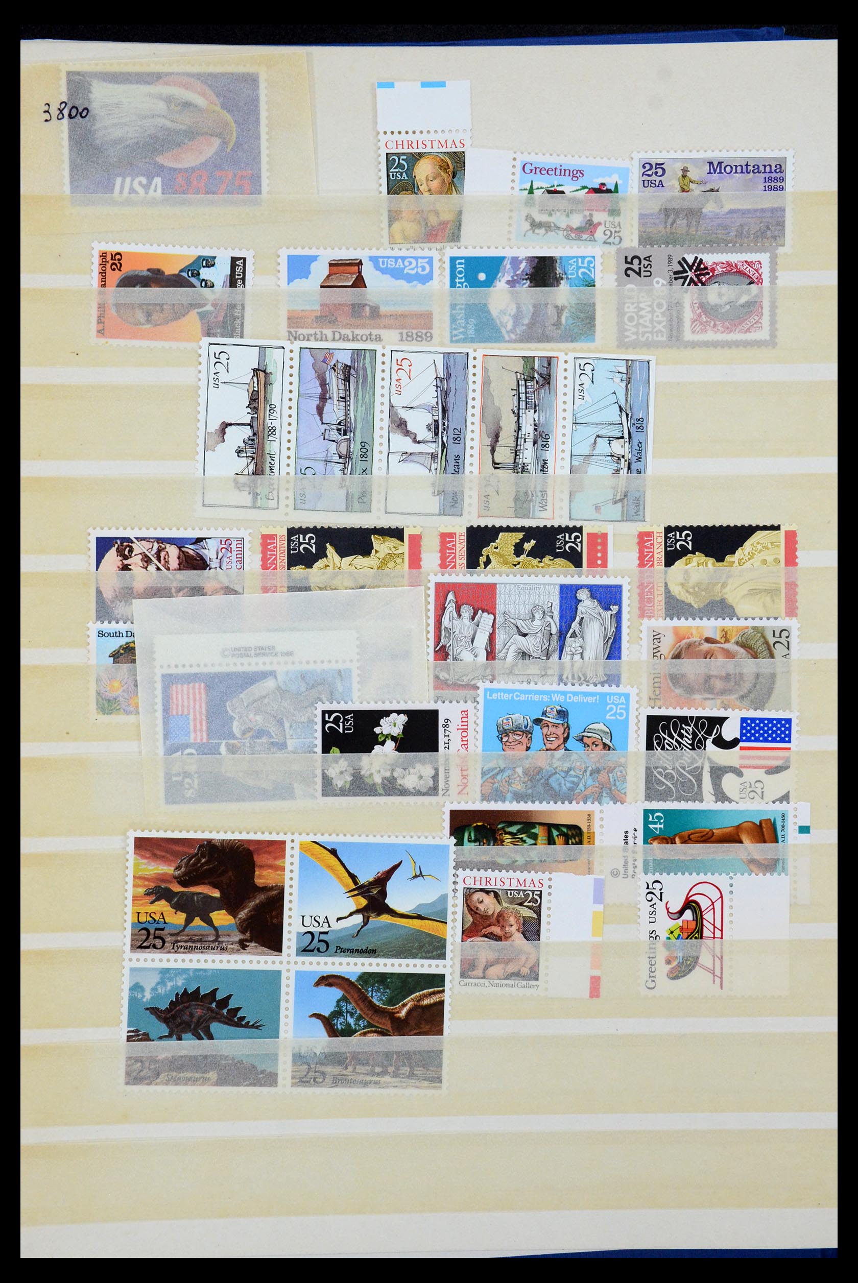 35137 056 - Stamp Collection 35137 USA 1960-1996.