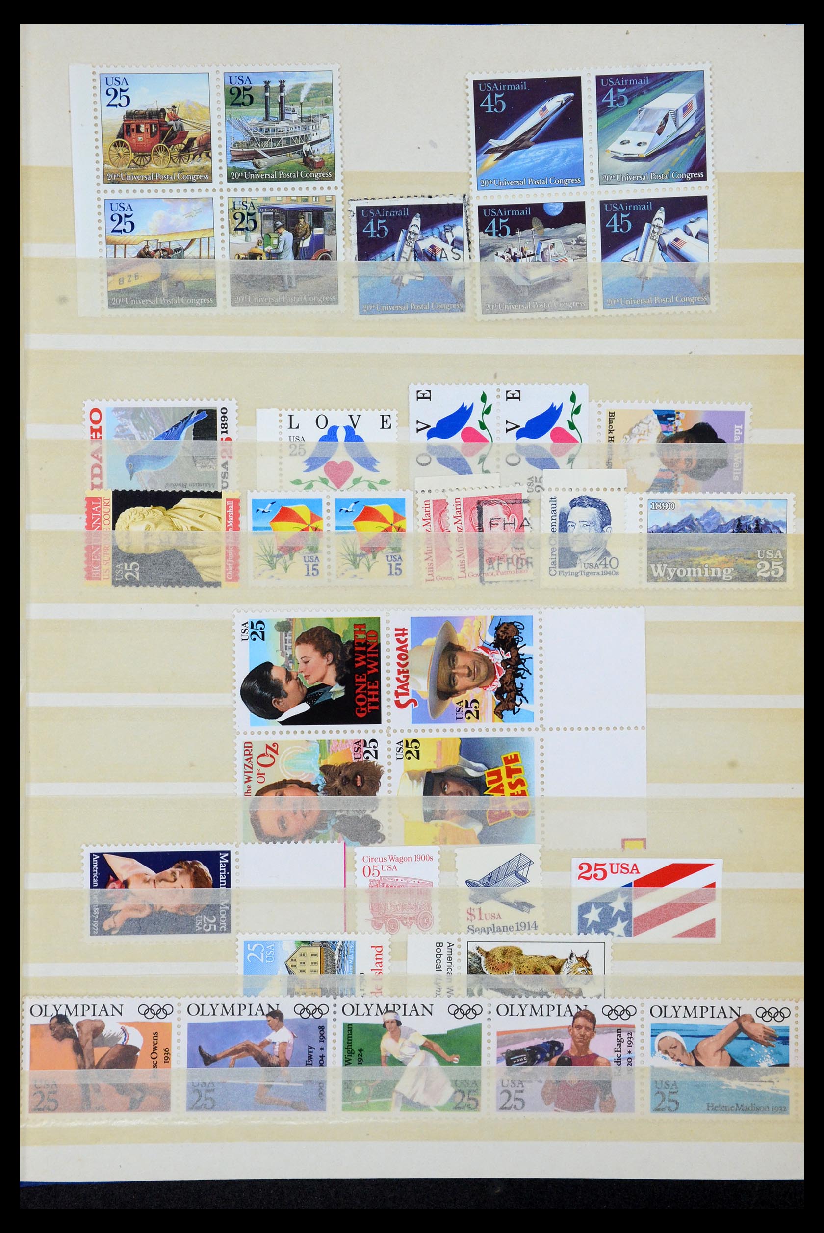35137 057 - Stamp Collection 35137 USA 1960-1996.
