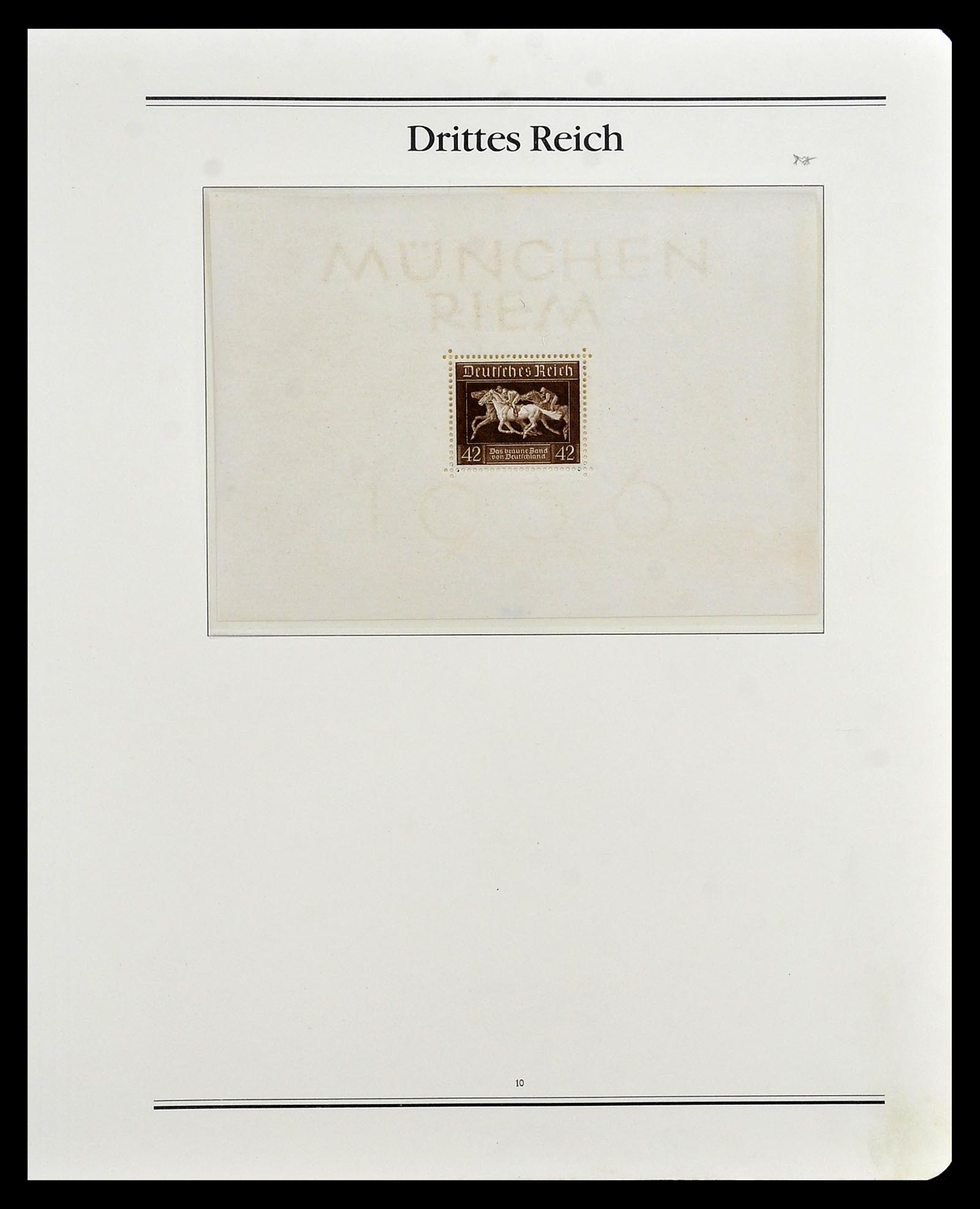 35138 007 - Stamp Collection 35138 German Reich 1933-1945.