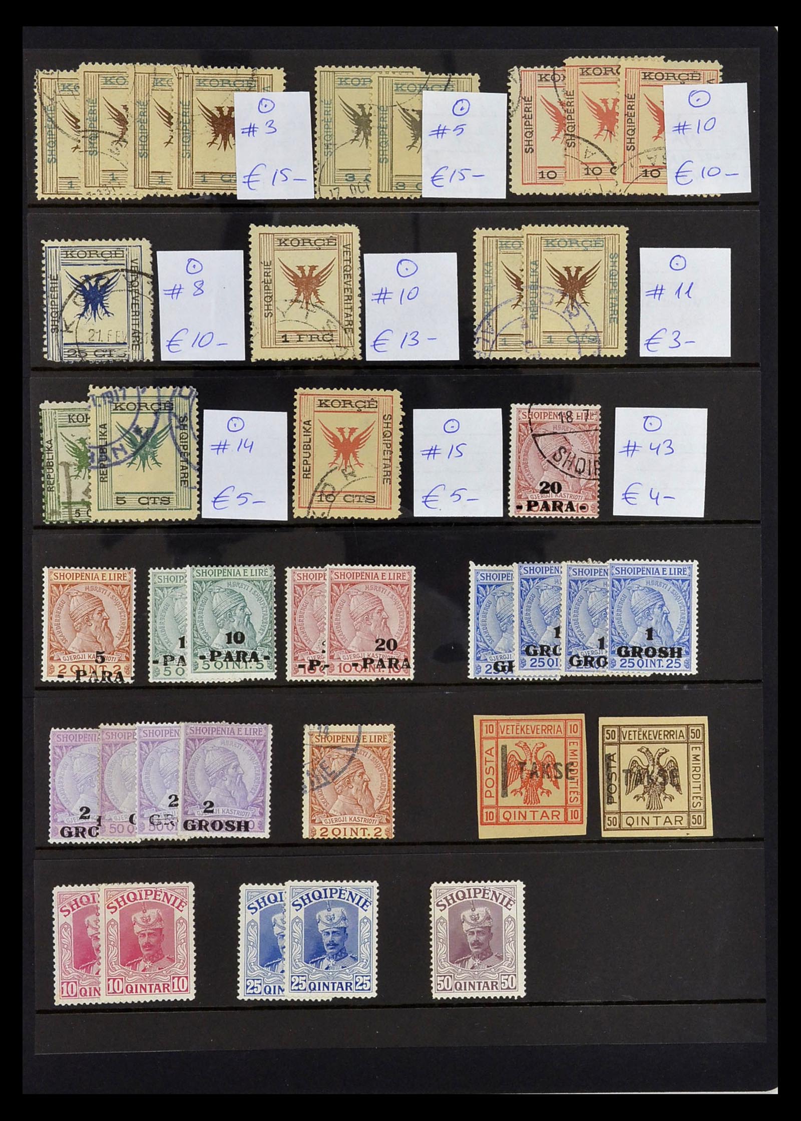 35139 002 - Postzegelverzameling 35139 Albanië 1914-1970.