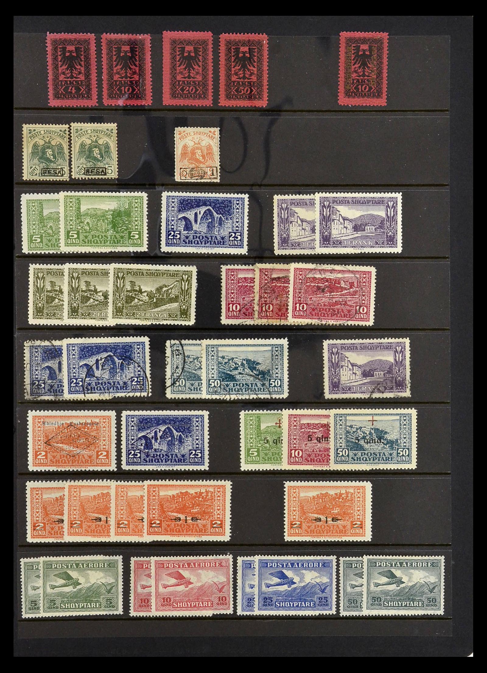 35139 003 - Postzegelverzameling 35139 Albanië 1914-1970.