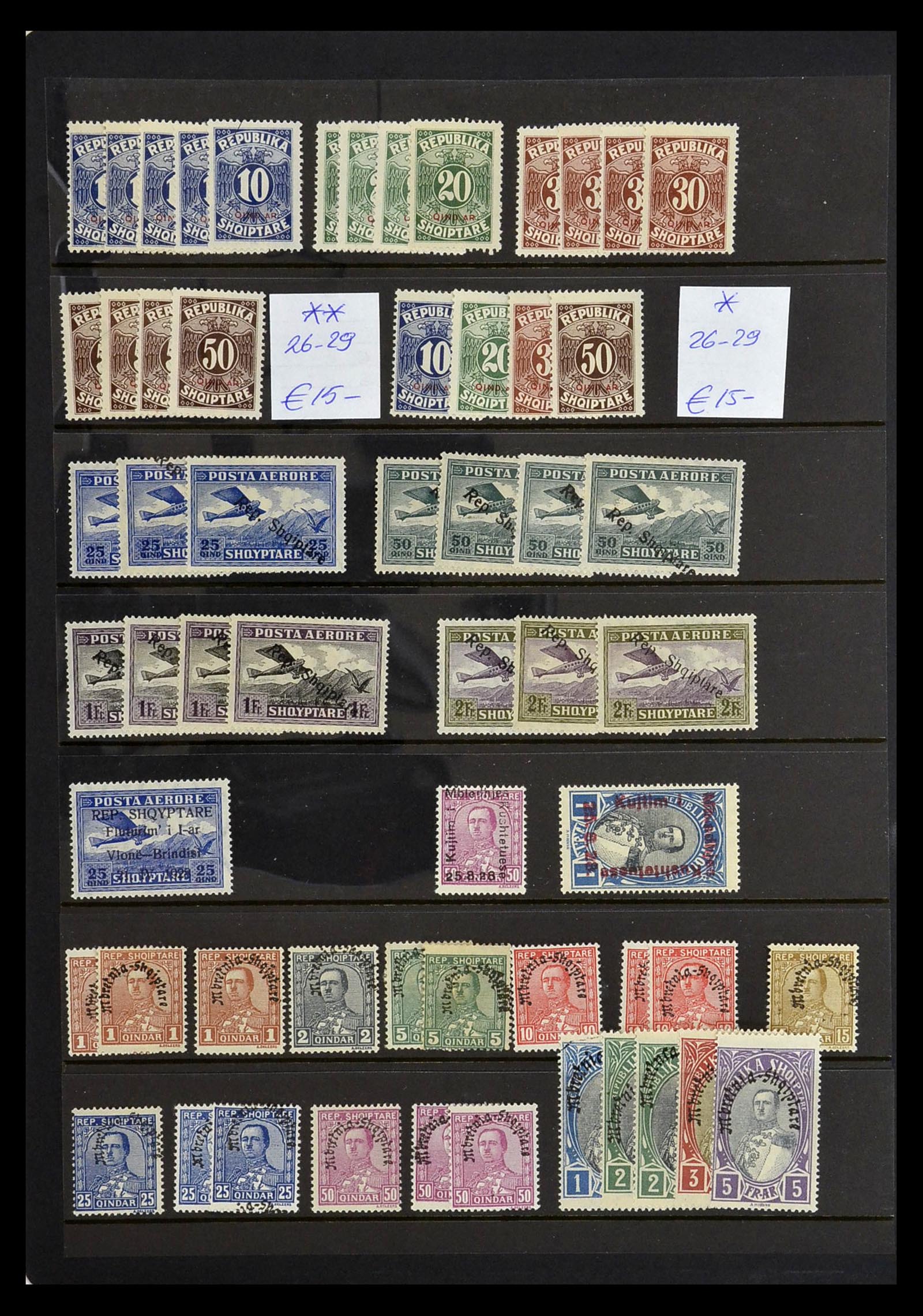 35139 006 - Postzegelverzameling 35139 Albanië 1914-1970.