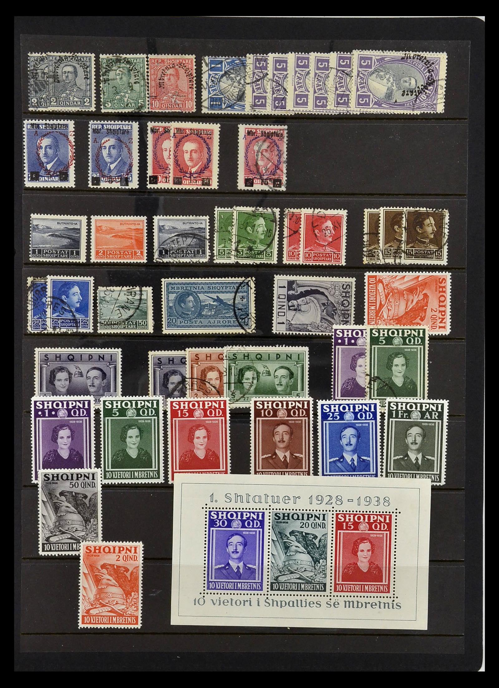 35139 007 - Postzegelverzameling 35139 Albanië 1914-1970.