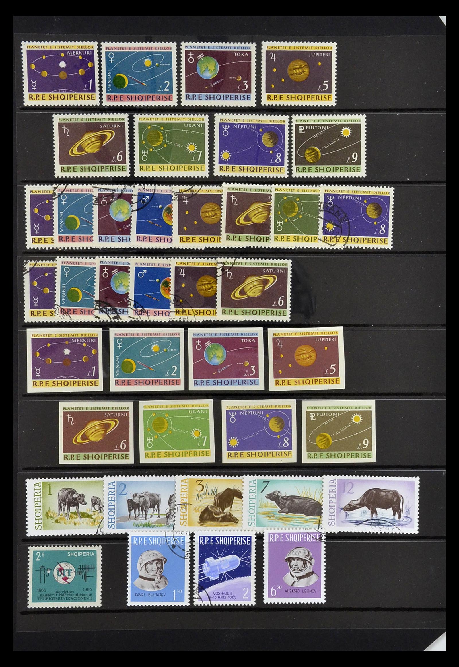 35139 022 - Postzegelverzameling 35139 Albanië 1914-1970.