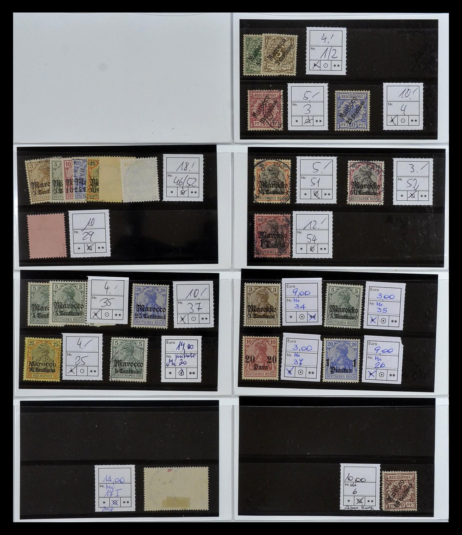 35140 005 - Postzegelverzameling 35140 Duitse koloniën 1884-1919.