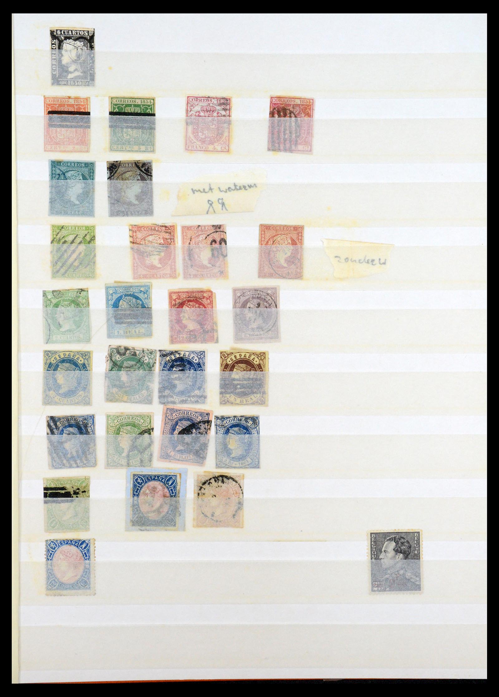 35142 001 - Postzegelverzameling 35142 Betere zegels van diverse landen 1850-1920