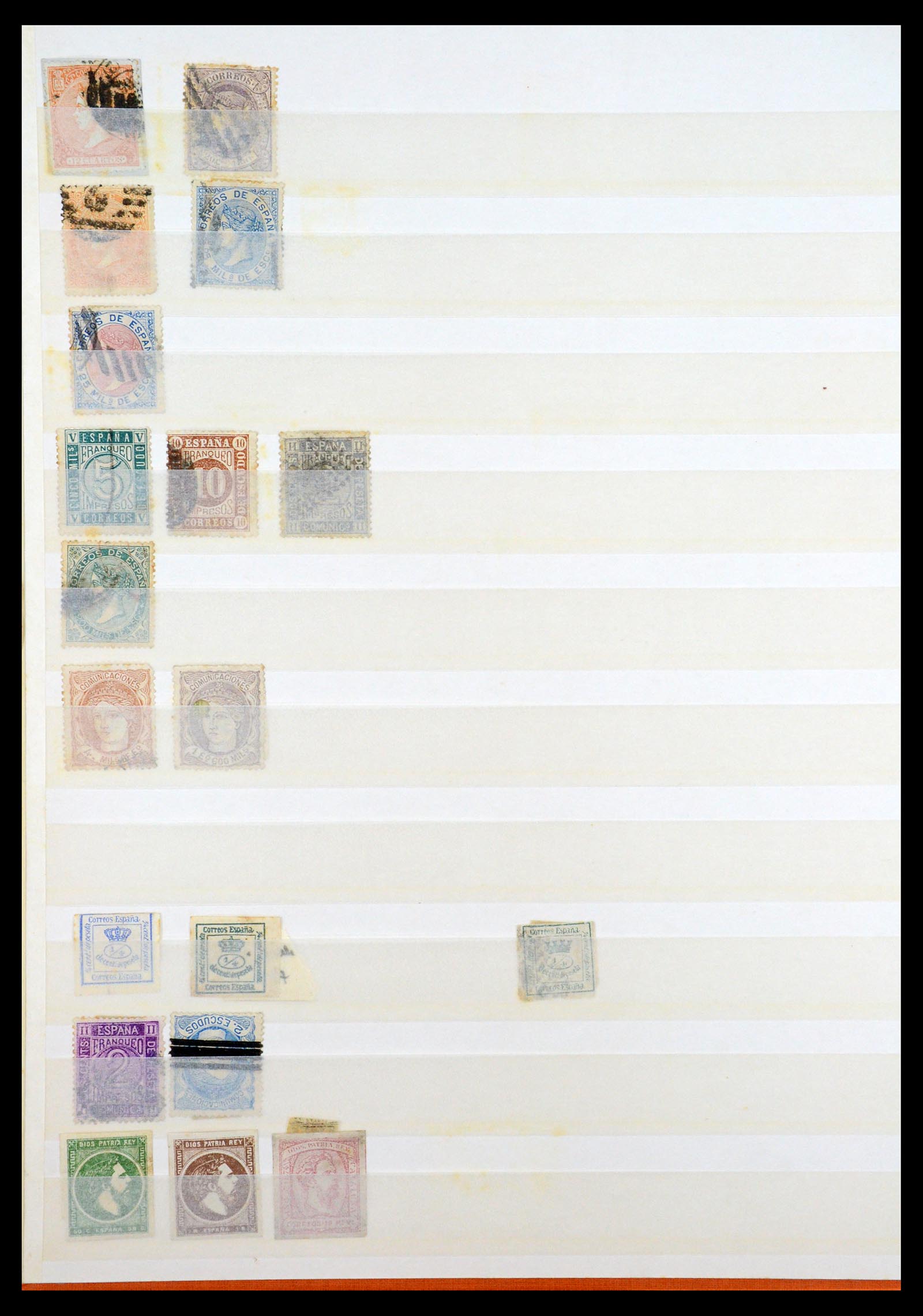 35142 002 - Postzegelverzameling 35142 Betere zegels van diverse landen 1850-1920