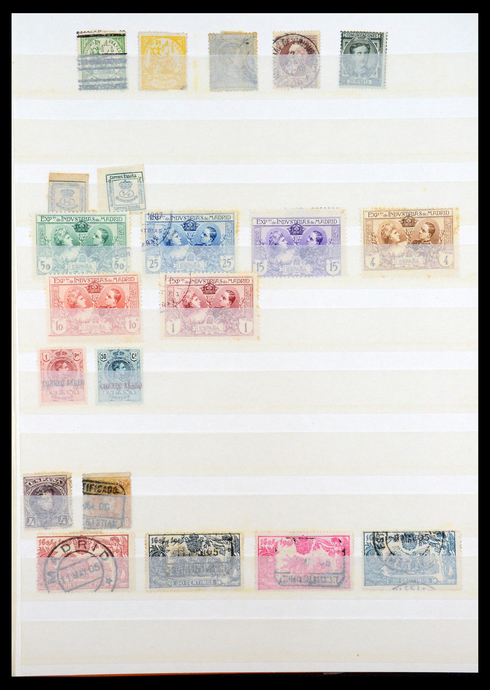 35142 003 - Postzegelverzameling 35142 Betere zegels van diverse landen 1850-1920