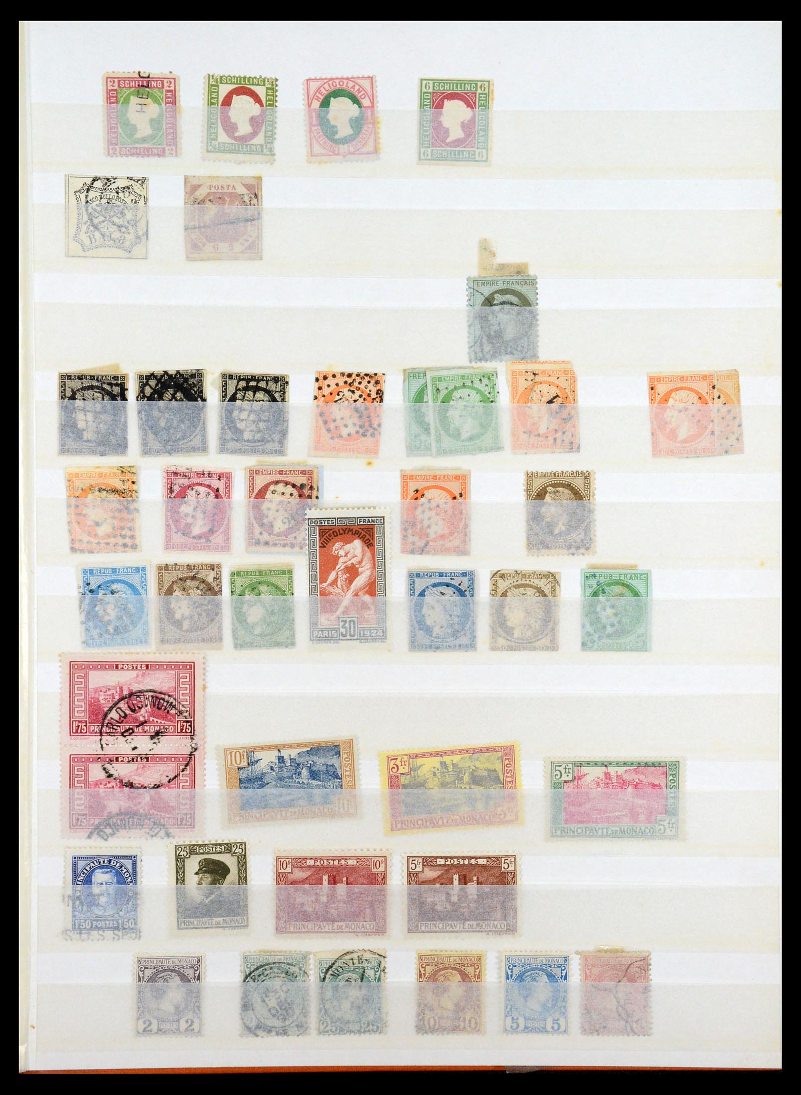 35142 007 - Postzegelverzameling 35142 Betere zegels van diverse landen 1850-1920