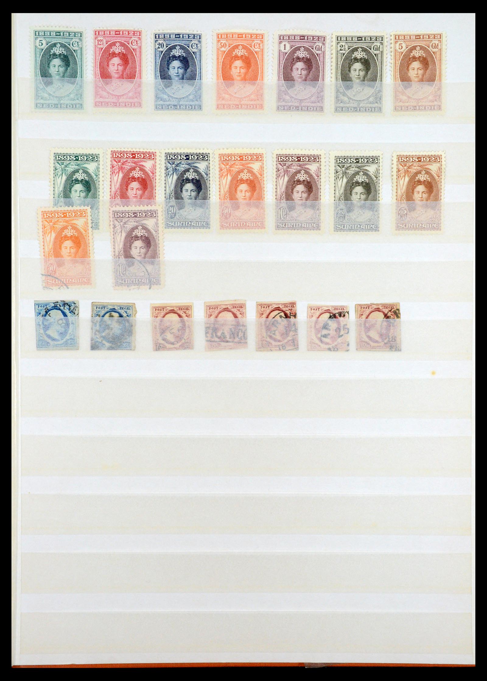 35142 009 - Postzegelverzameling 35142 Betere zegels van diverse landen 1850-1920
