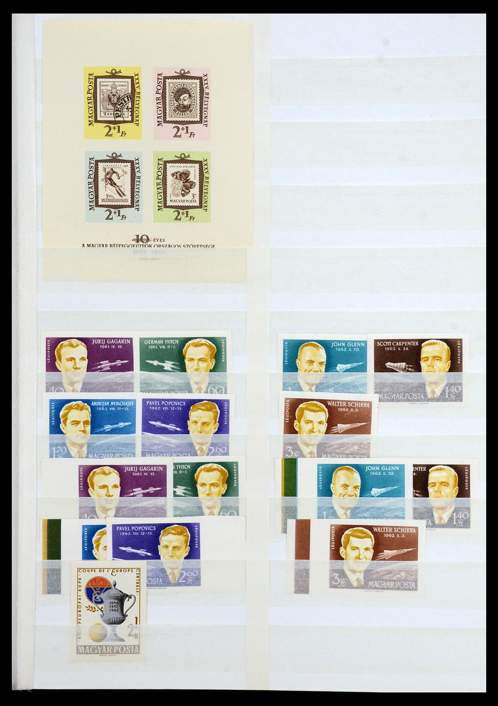 35143 013 - Postzegelverzameling 35143 Hongarije ONGETAND 1942-1991.
