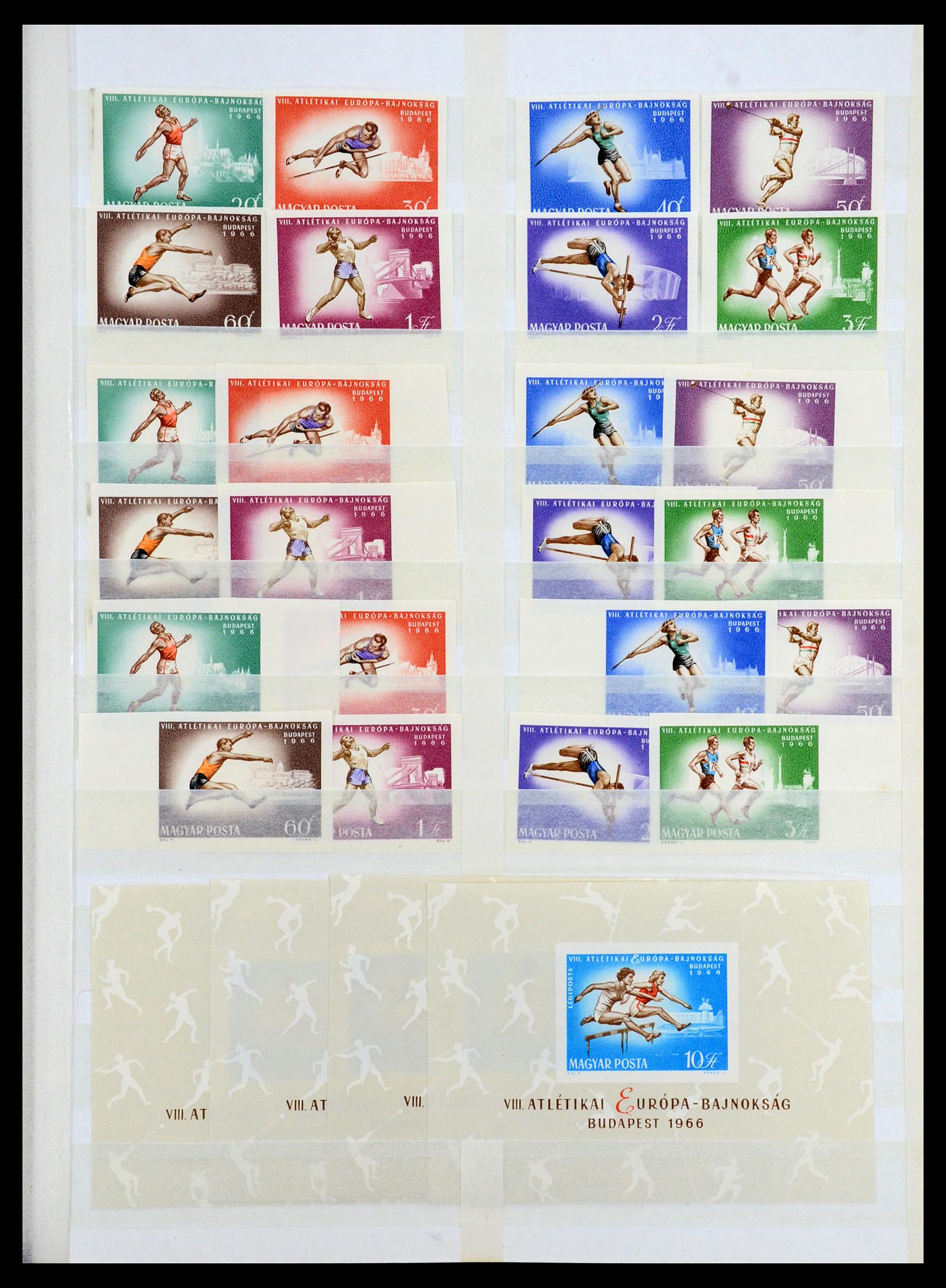 35143 031 - Postzegelverzameling 35143 Hongarije ONGETAND 1942-1991.