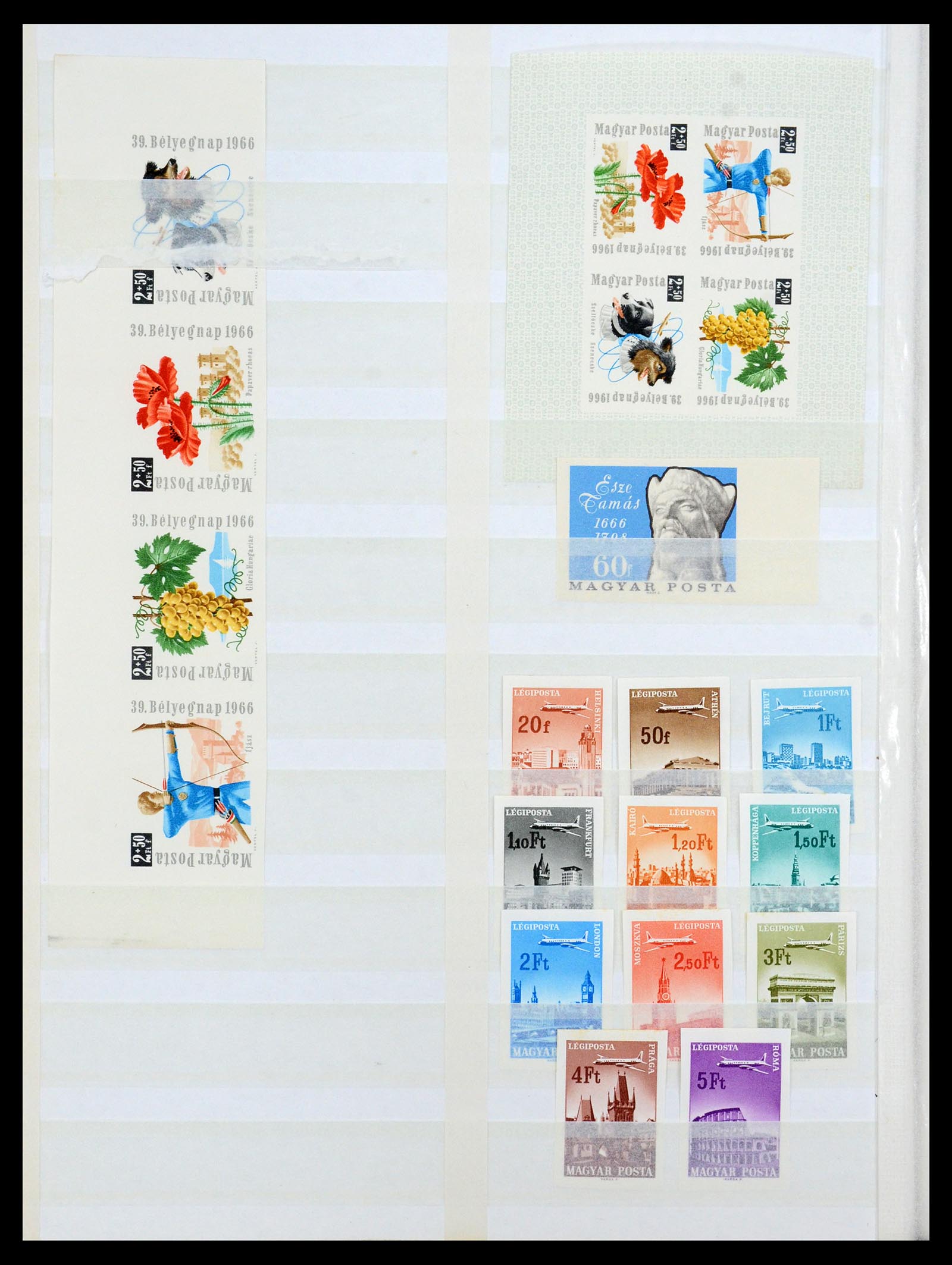 35143 032 - Postzegelverzameling 35143 Hongarije ONGETAND 1942-1991.