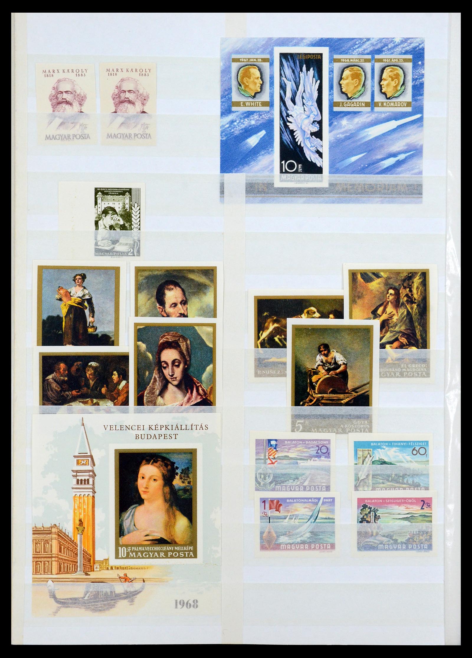 35143 042 - Postzegelverzameling 35143 Hongarije ONGETAND 1942-1991.