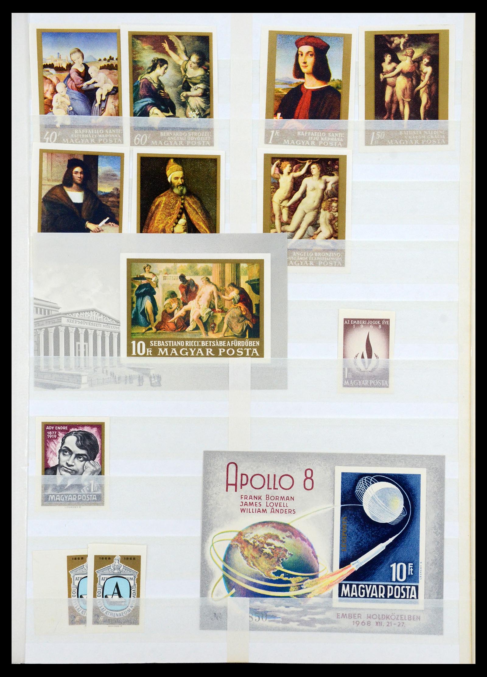 35143 045 - Postzegelverzameling 35143 Hongarije ONGETAND 1942-1991.