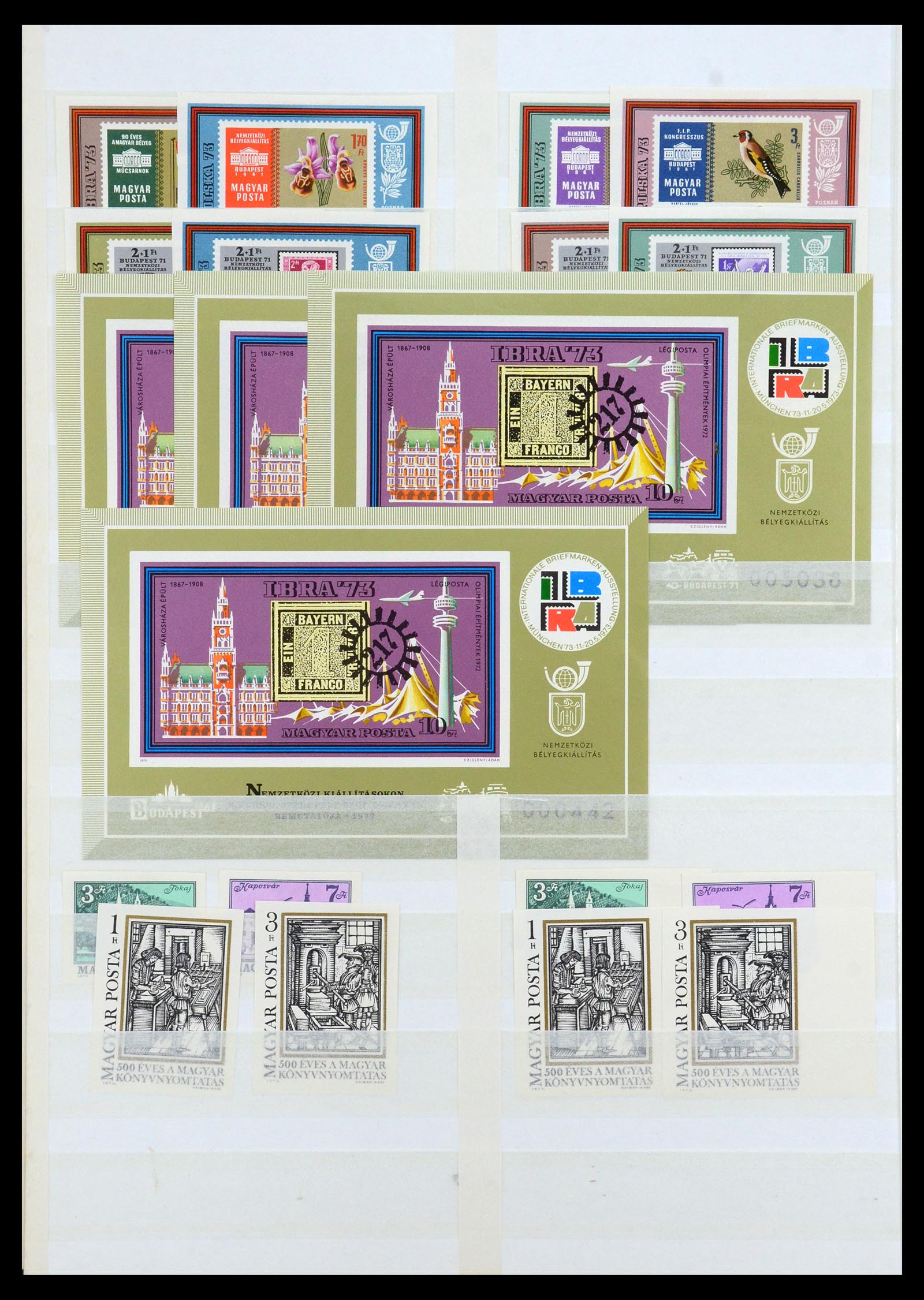 35143 060 - Postzegelverzameling 35143 Hongarije ONGETAND 1942-1991.