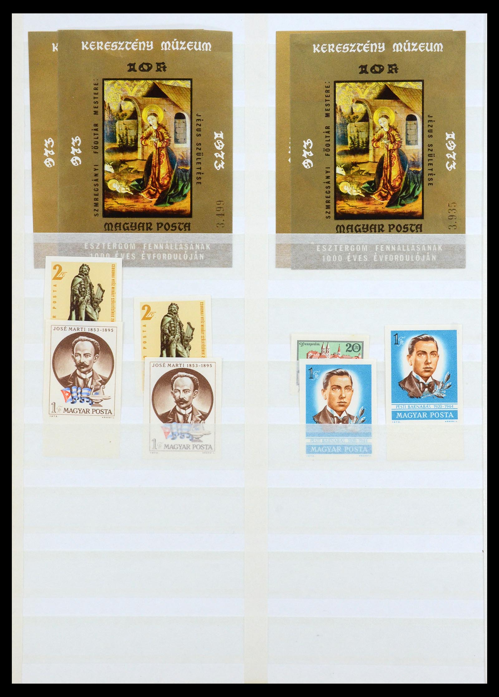 35143 064 - Postzegelverzameling 35143 Hongarije ONGETAND 1942-1991.