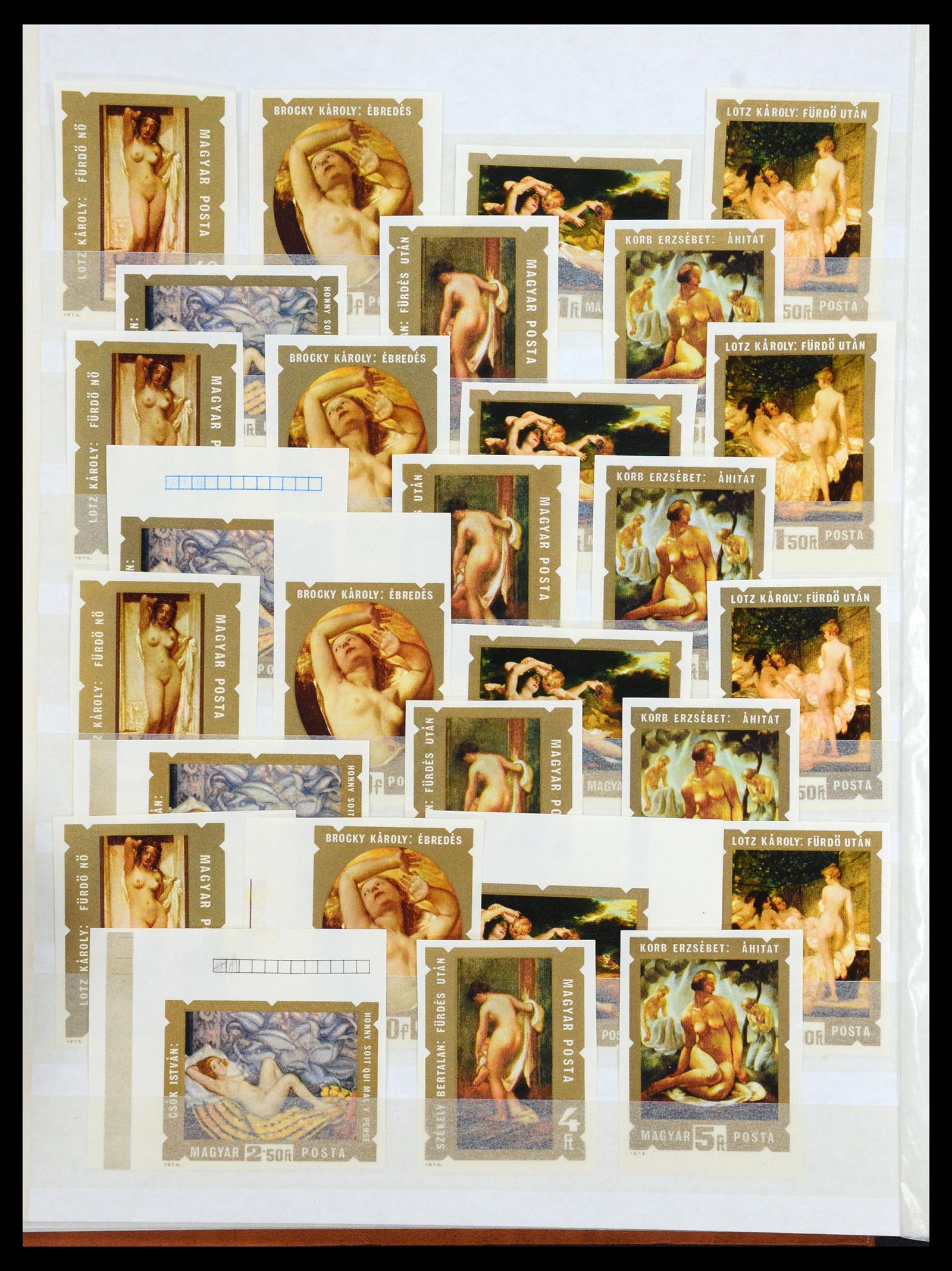 35143 070 - Postzegelverzameling 35143 Hongarije ONGETAND 1942-1991.