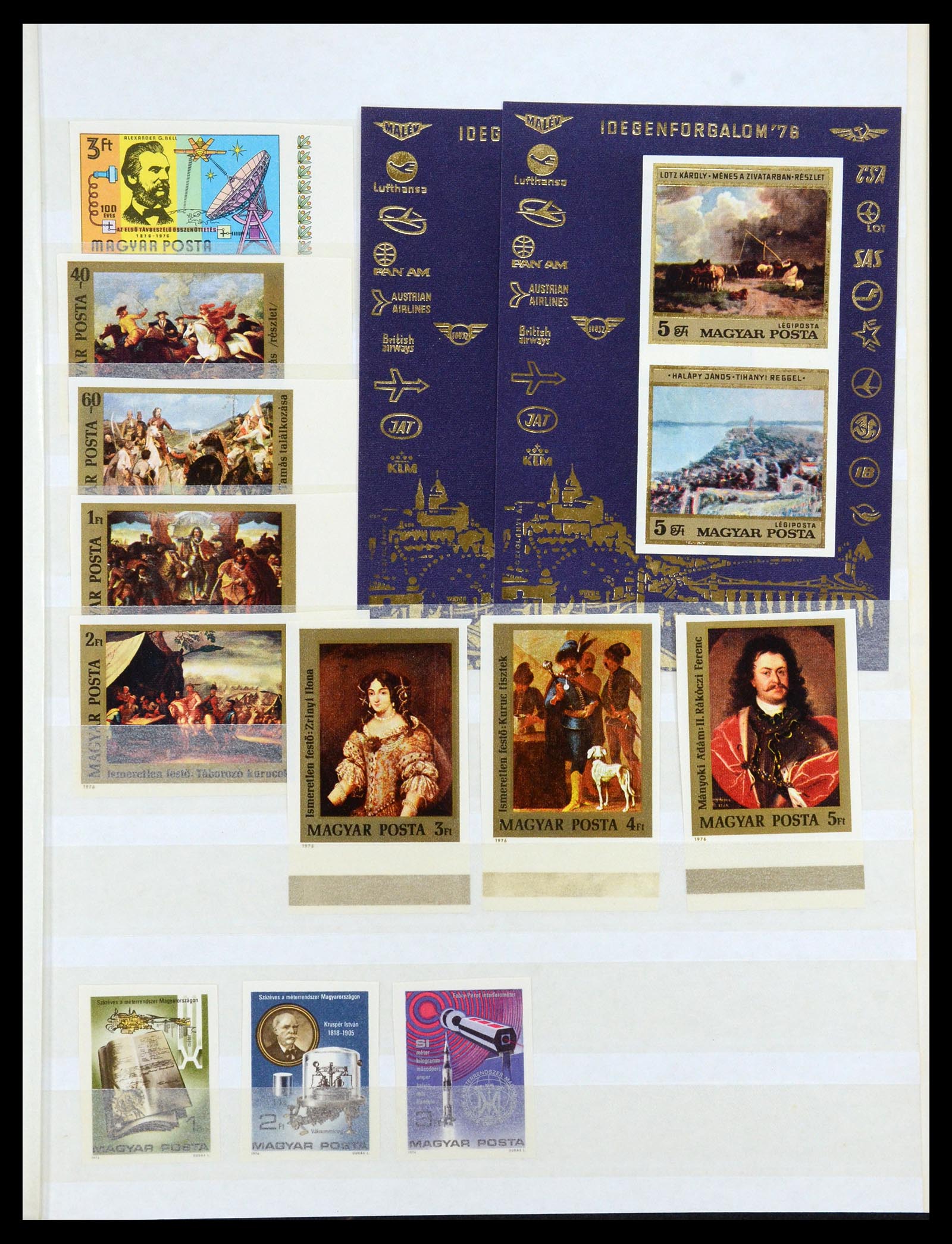 35143 079 - Postzegelverzameling 35143 Hongarije ONGETAND 1942-1991.