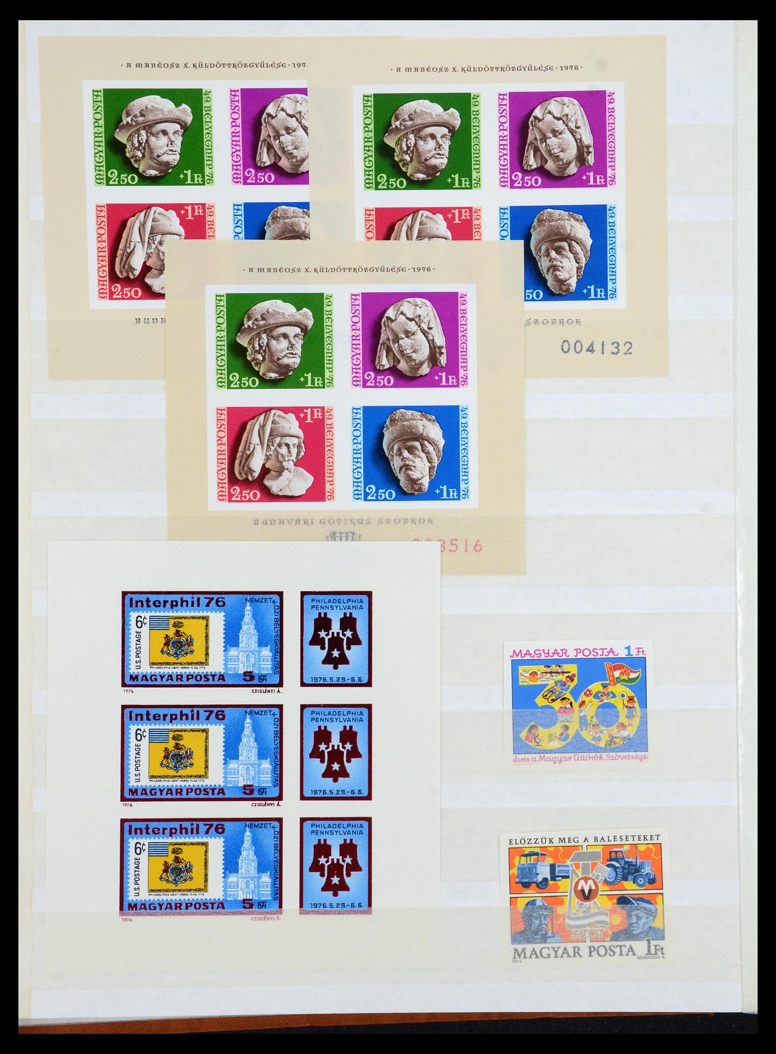 35143 080 - Postzegelverzameling 35143 Hongarije ONGETAND 1942-1991.
