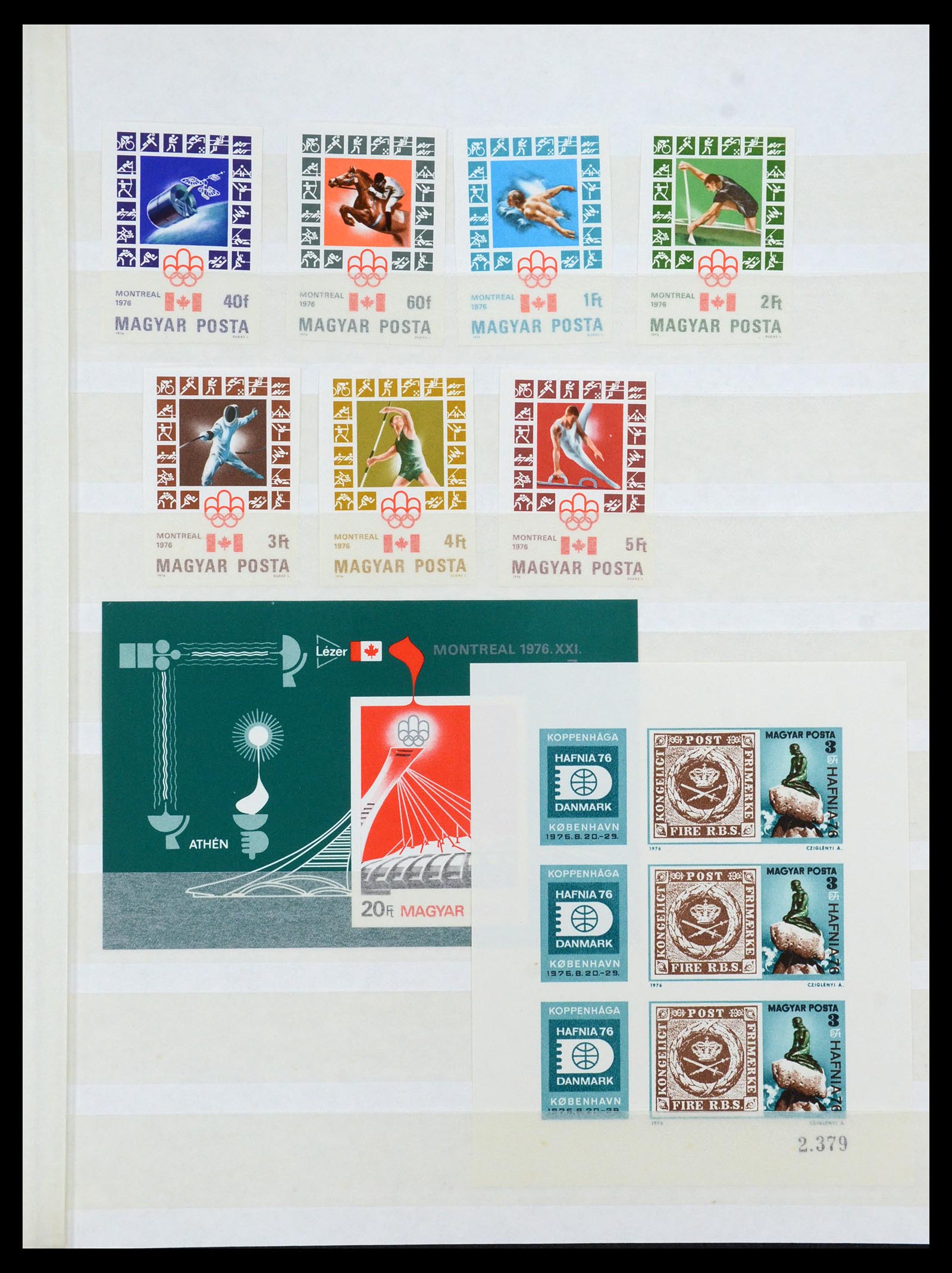 35143 081 - Postzegelverzameling 35143 Hongarije ONGETAND 1942-1991.
