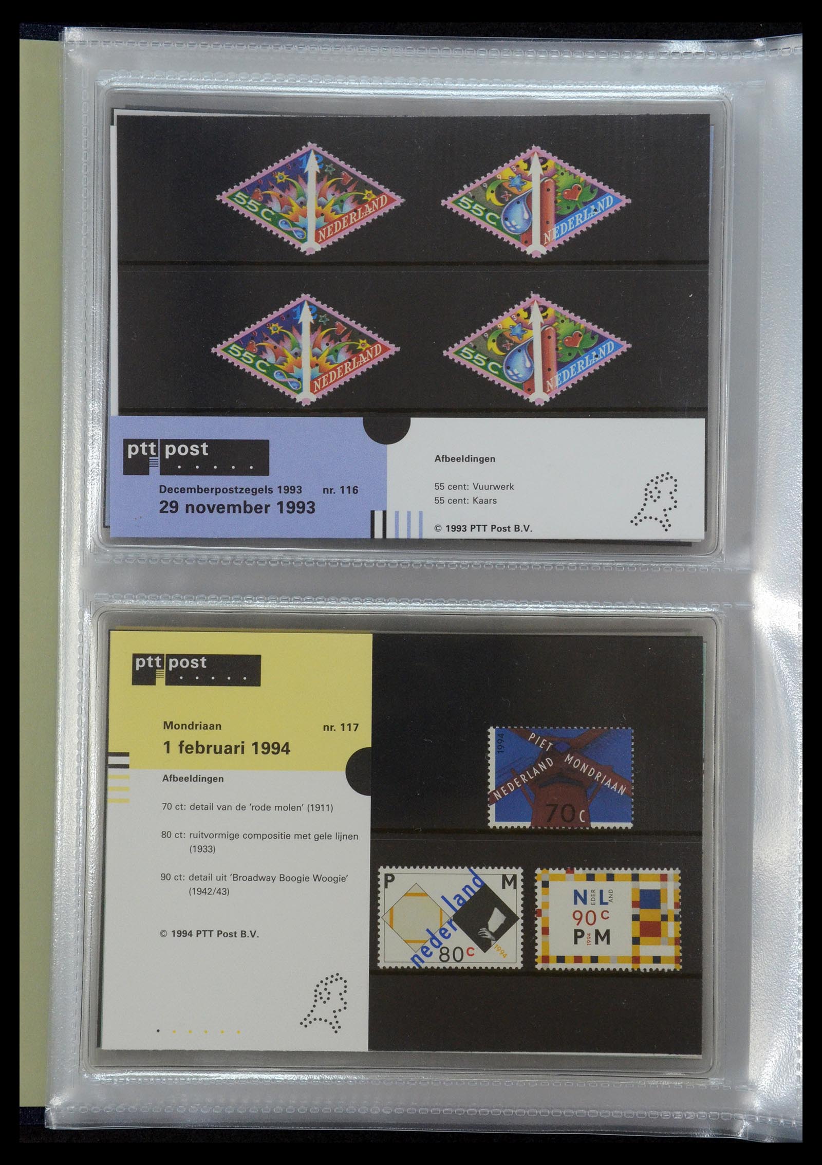 35144 060 - Postzegelverzameling 35144 Nederland PTT mapjes 1982-2021!