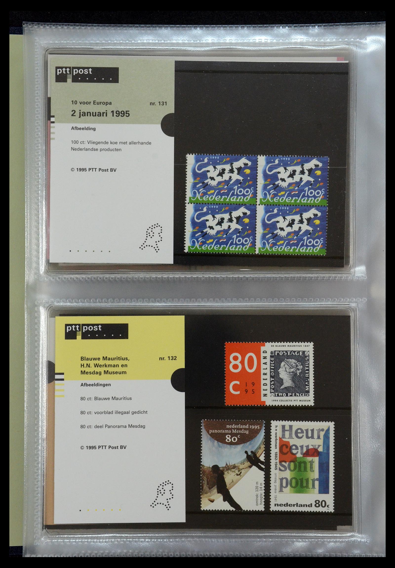 35144 068 - Postzegelverzameling 35144 Nederland PTT mapjes 1982-2021!