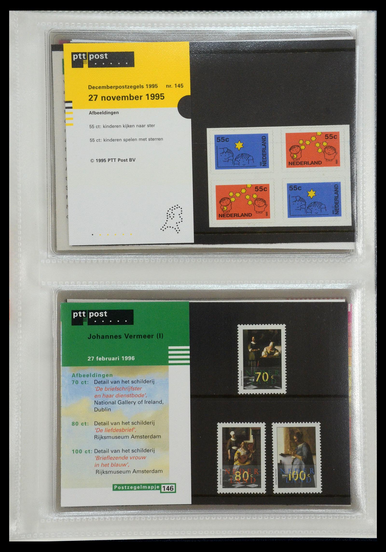 35144 074 - Postzegelverzameling 35144 Nederland PTT mapjes 1982-2021!