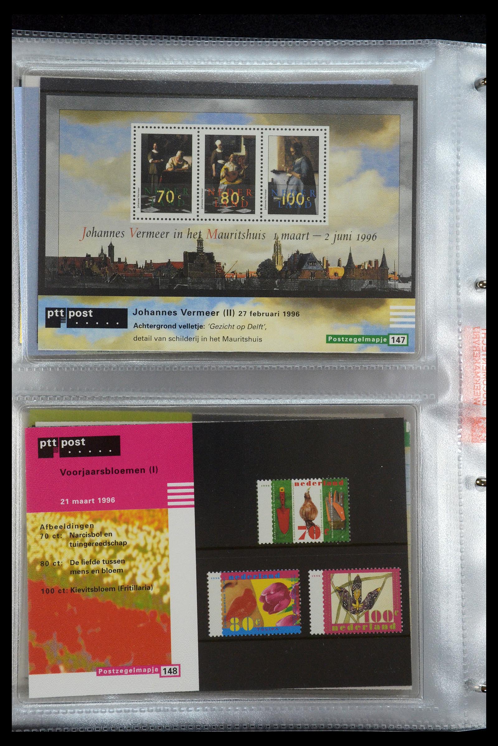 35144 076 - Stamp Collection 35144 Netherlands PTT presentation packs 1982-2021!