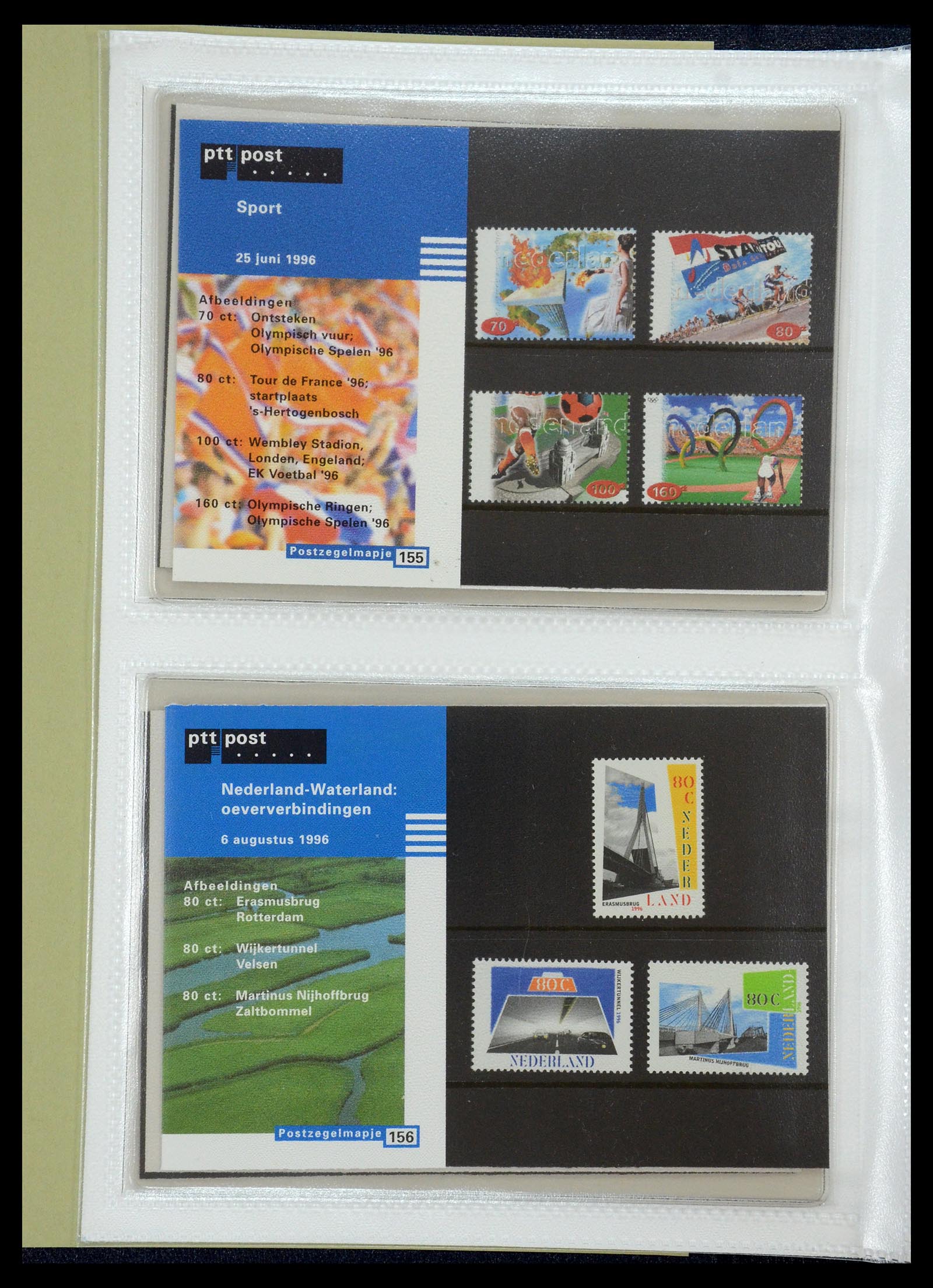 35144 081 - Stamp Collection 35144 Netherlands PTT presentation packs 1982-2021!