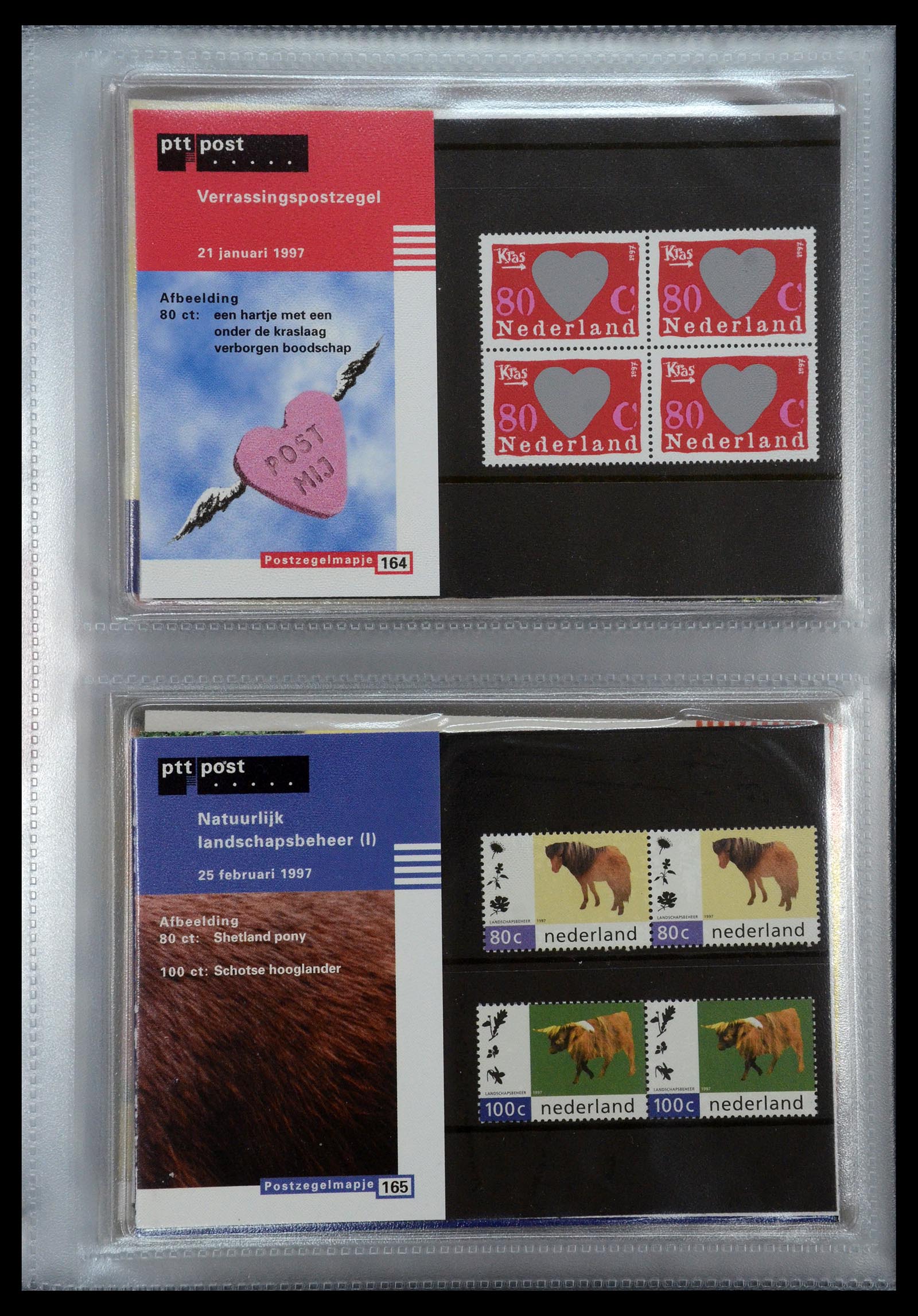 35144 084 - Stamp Collection 35144 Netherlands PTT presentation packs 1982-2021!