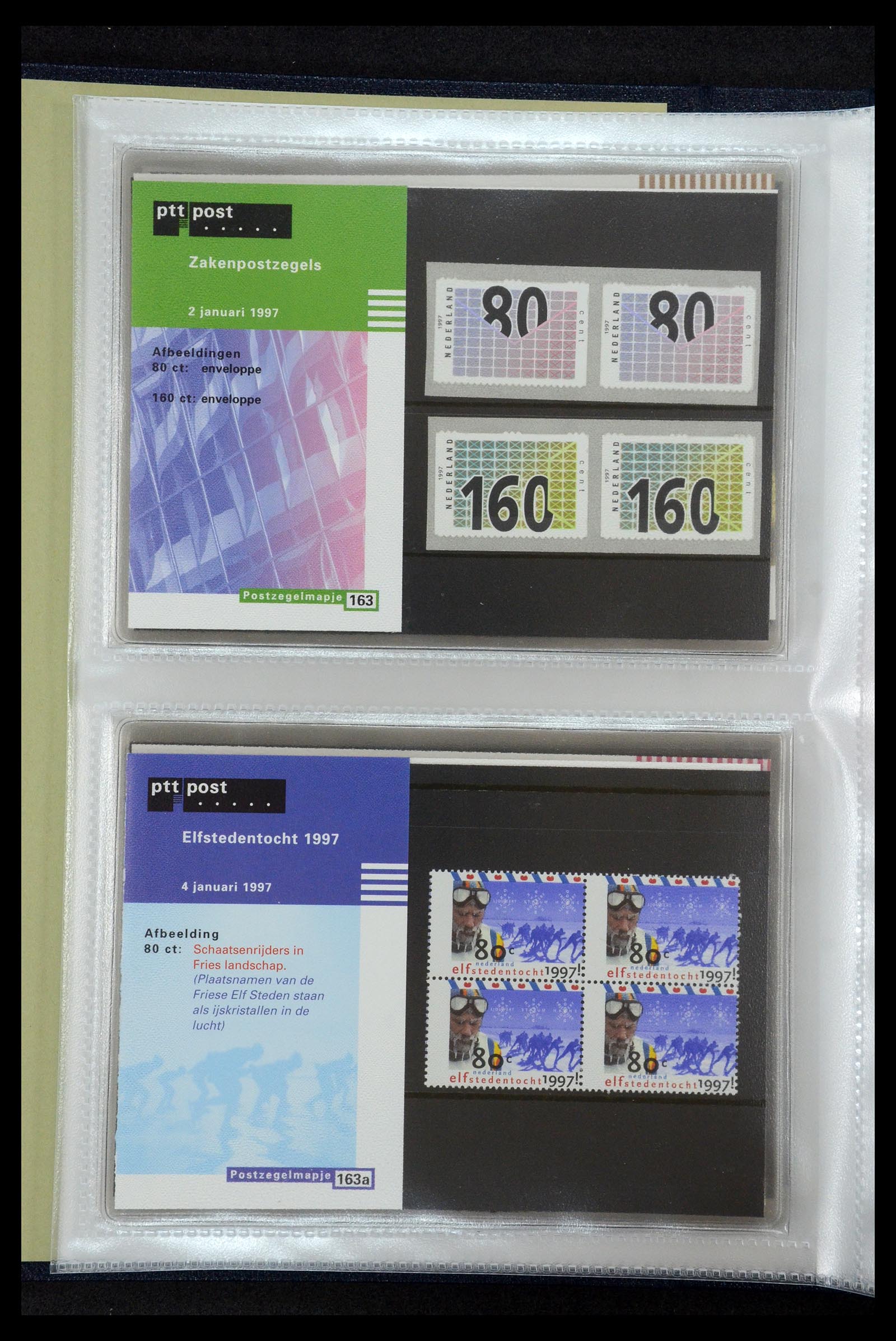 35144 085 - Stamp Collection 35144 Netherlands PTT presentation packs 1982-2021!