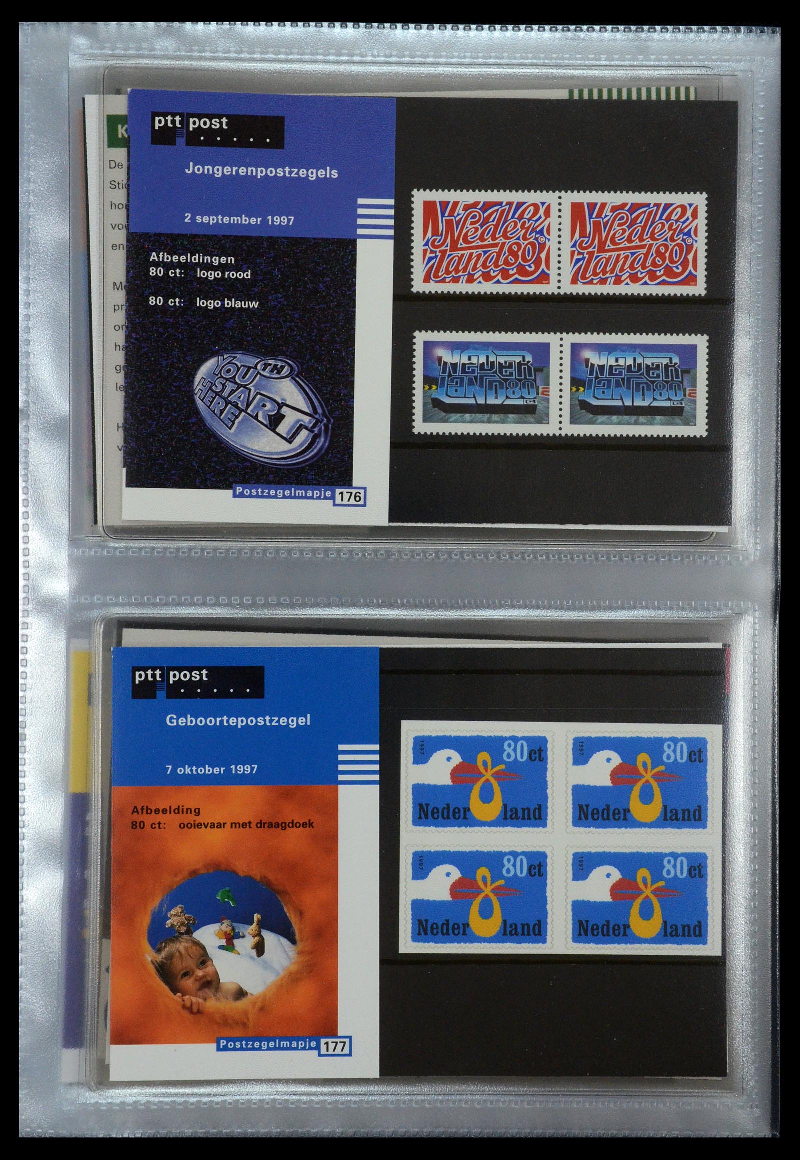 35144 091 - Stamp Collection 35144 Netherlands PTT presentation packs 1982-2021!