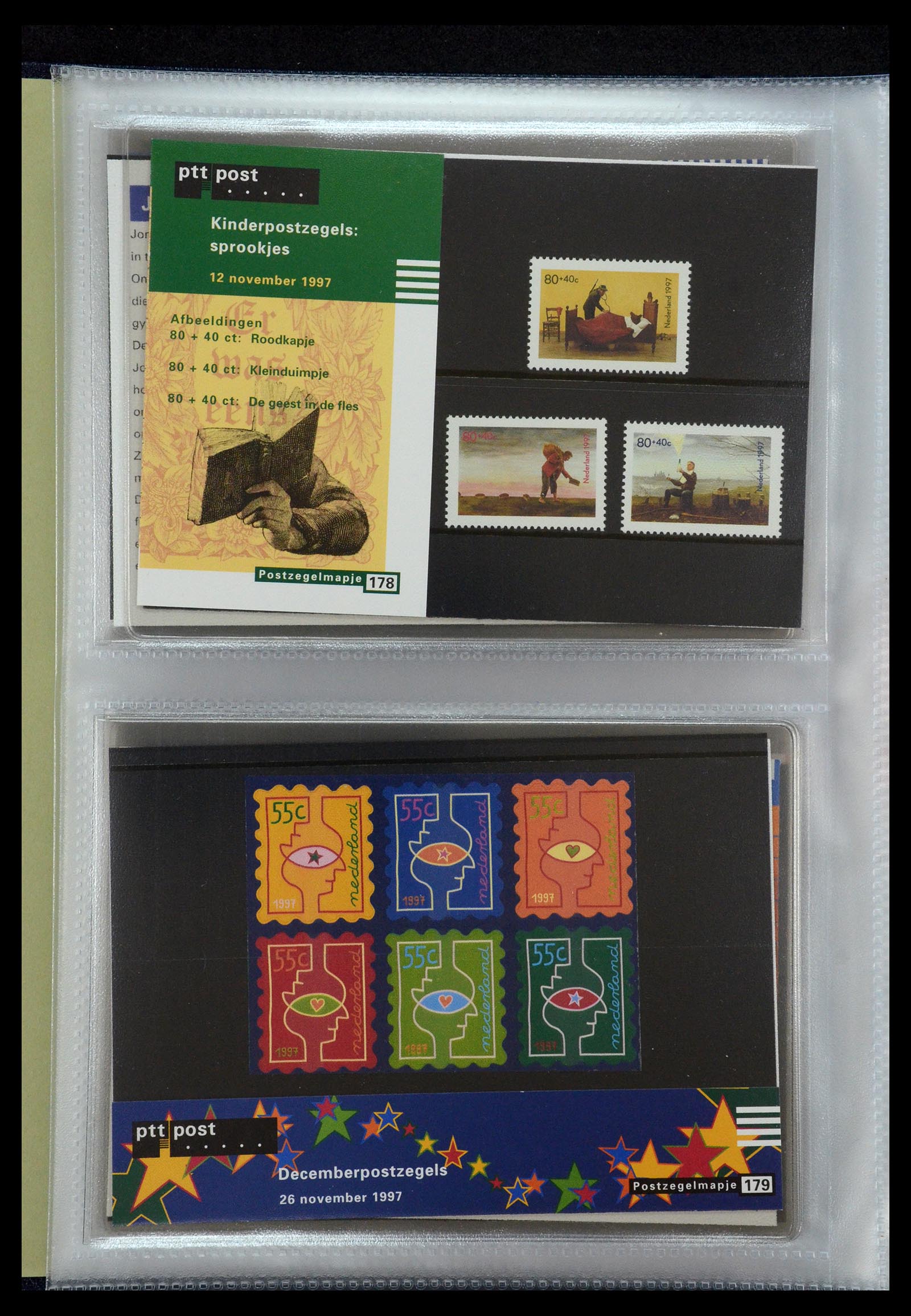 35144 092 - Stamp Collection 35144 Netherlands PTT presentation packs 1982-2021!
