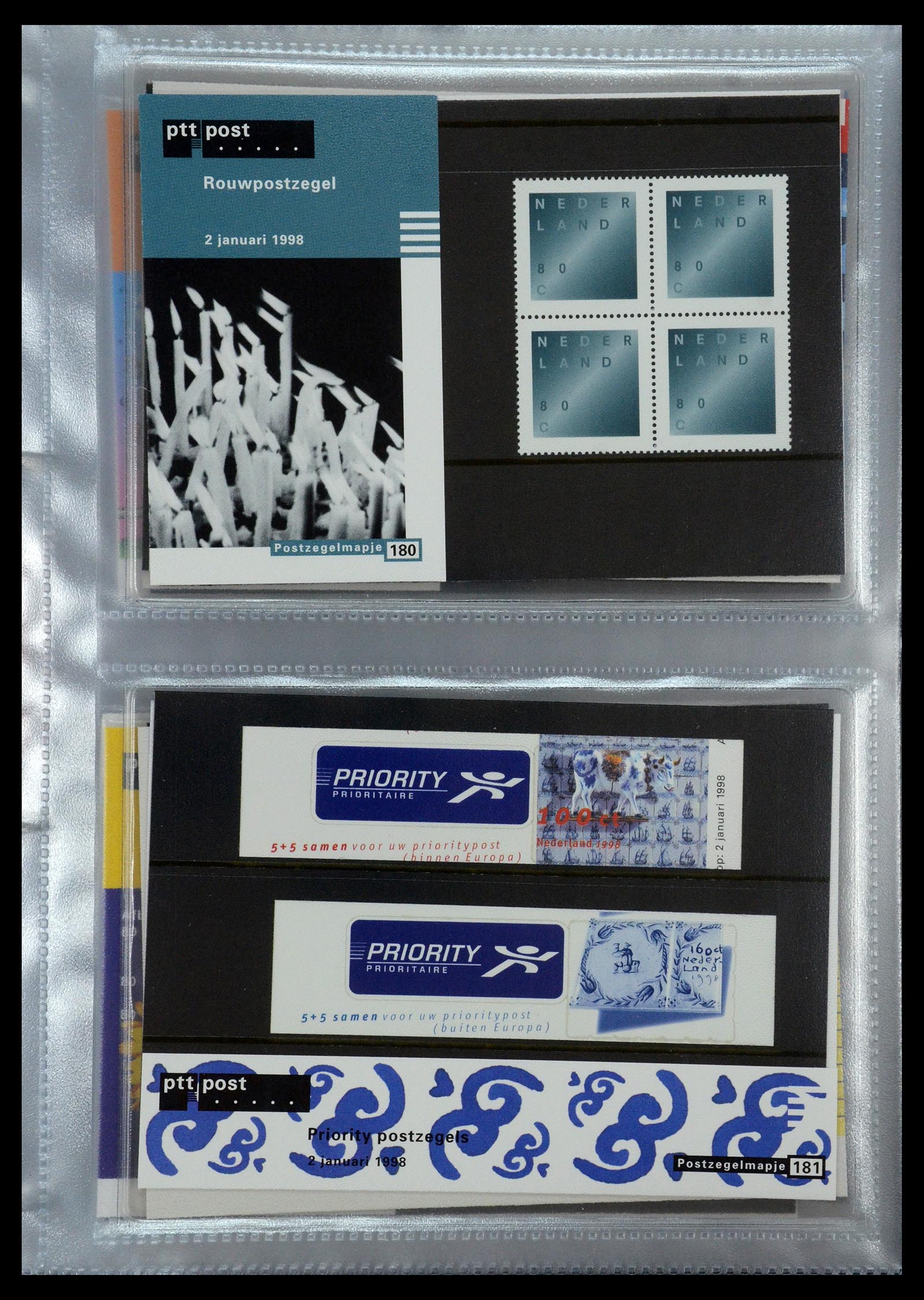 35144 093 - Stamp Collection 35144 Netherlands PTT presentation packs 1982-2021!