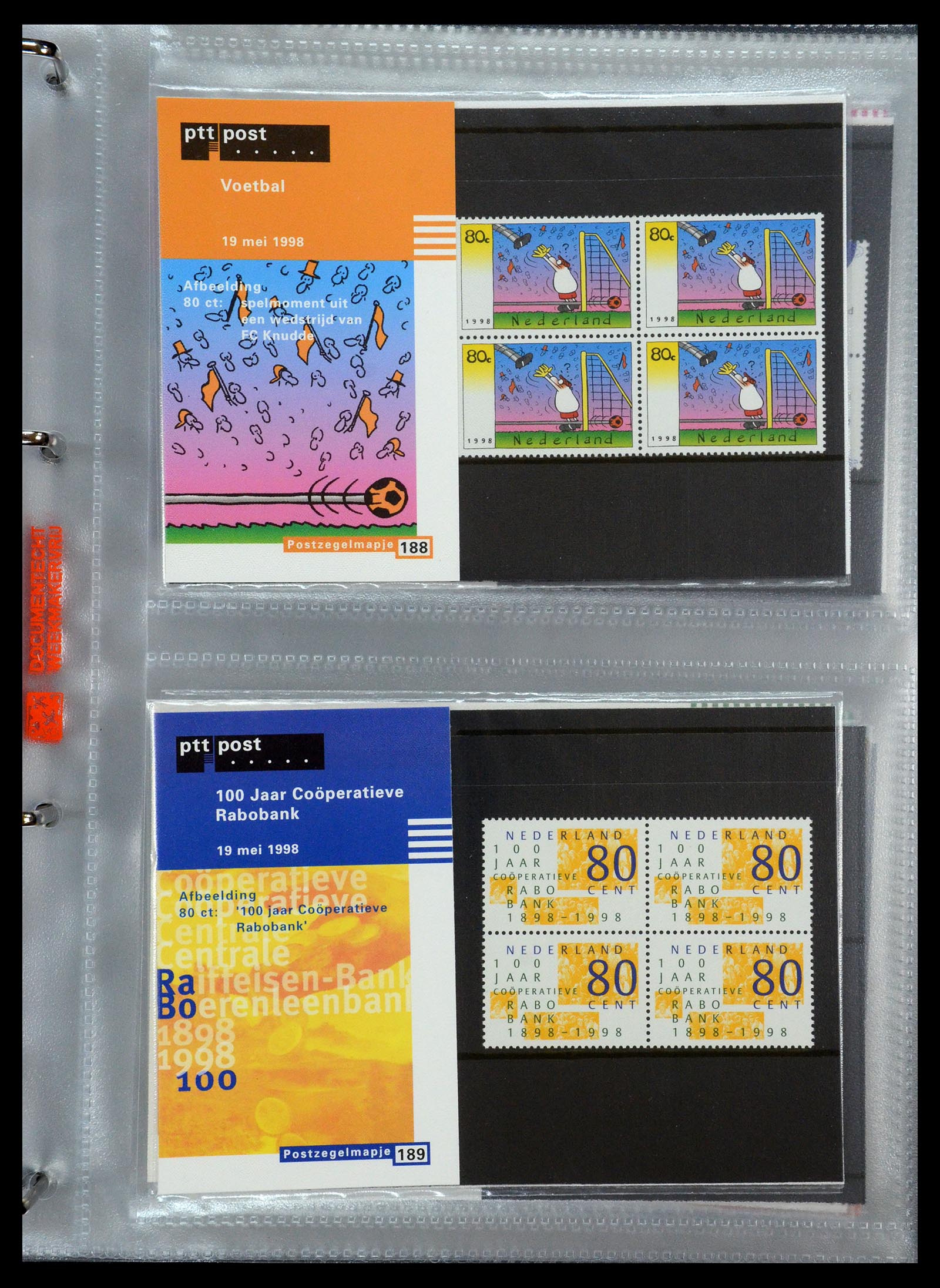 35144 097 - Stamp Collection 35144 Netherlands PTT presentation packs 1982-2021!
