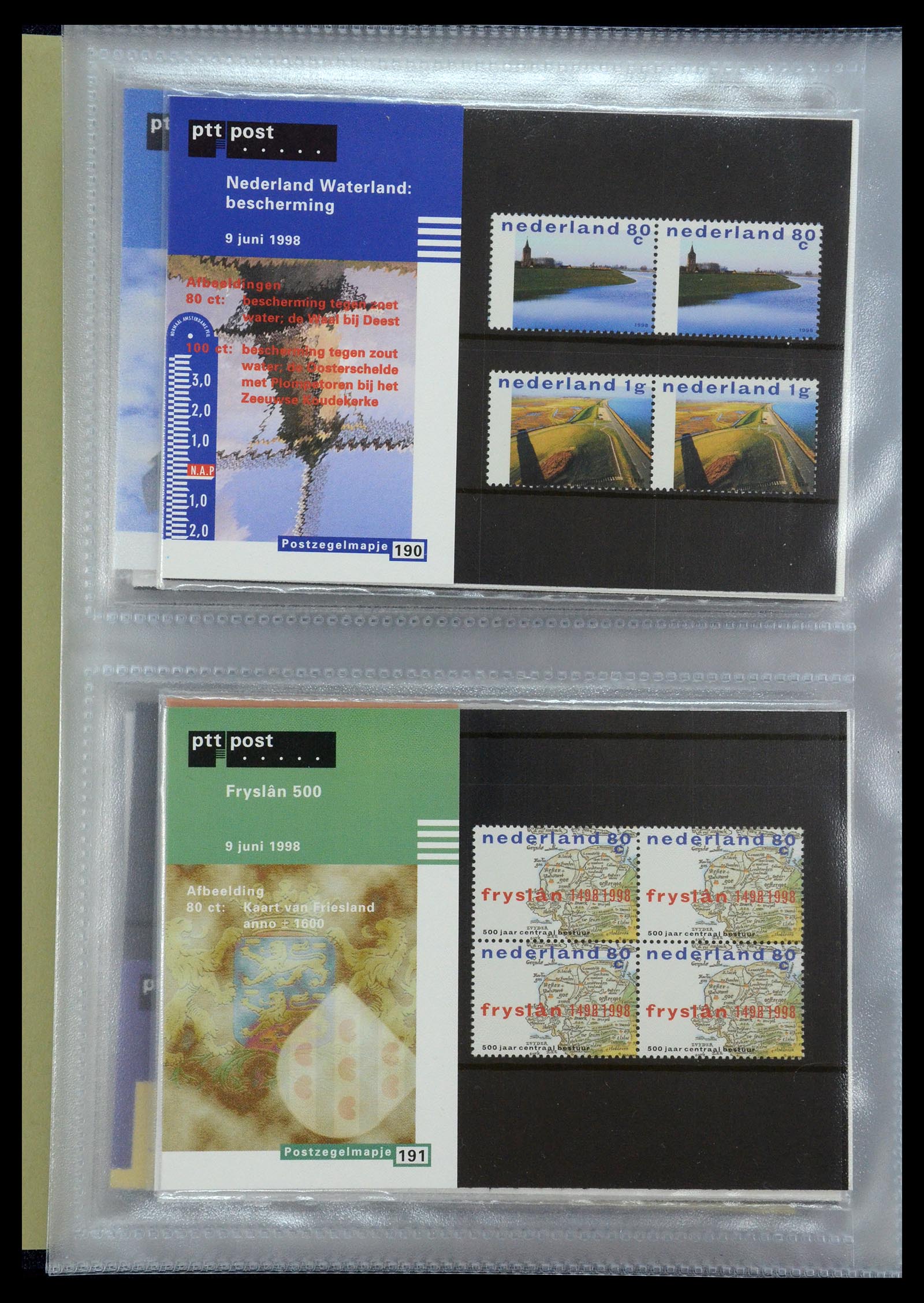 35144 098 - Stamp Collection 35144 Netherlands PTT presentation packs 1982-2021!